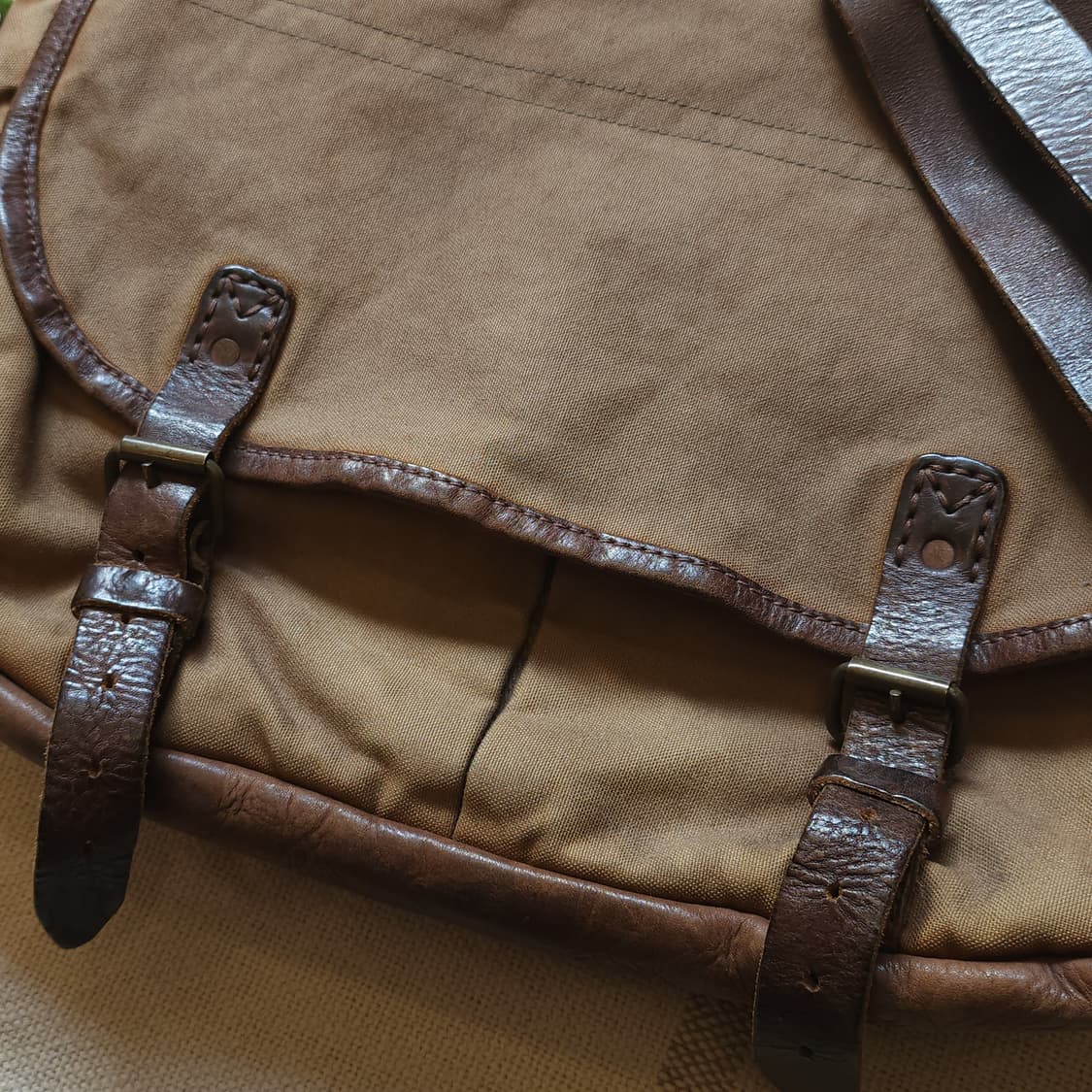 폴로 더블알엘 가방 캔버스 레더 메신져백 F 상품이미지3