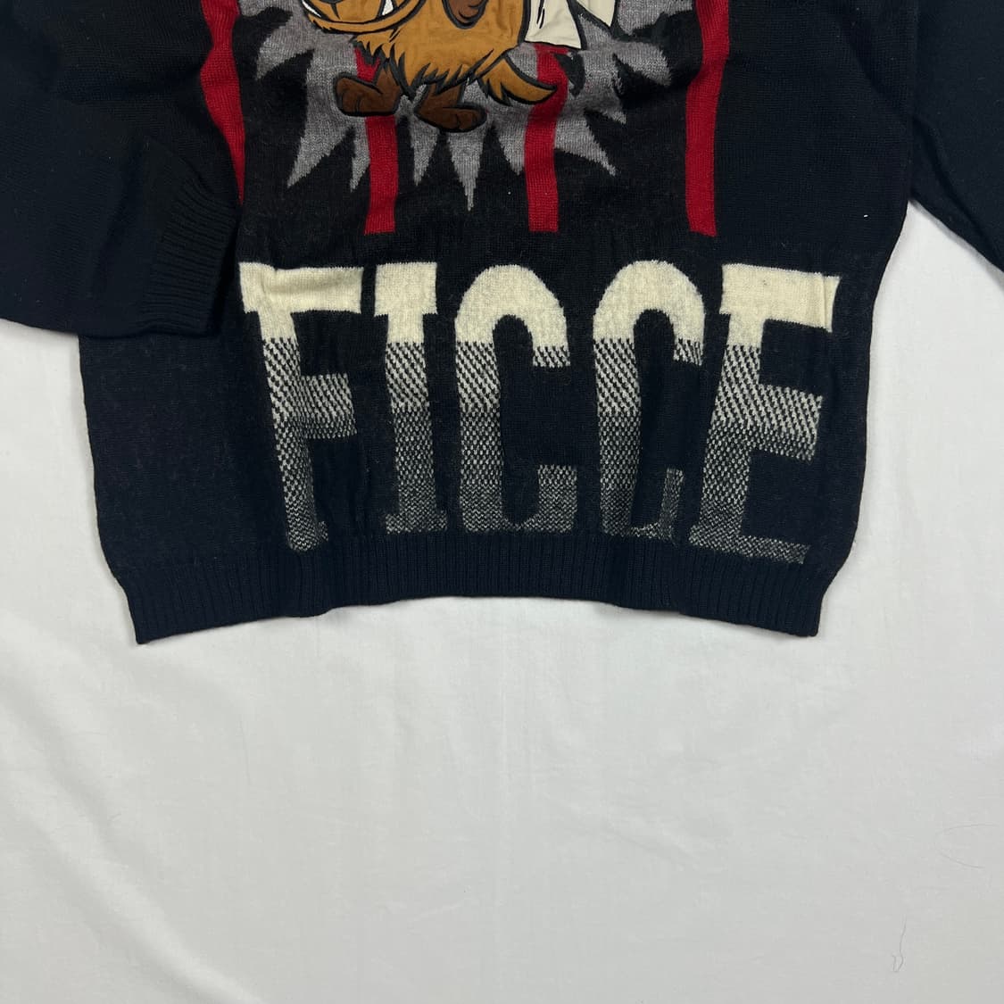 90’s 98년도 ficce jeans 웨키레이스 니트 상품이미지4