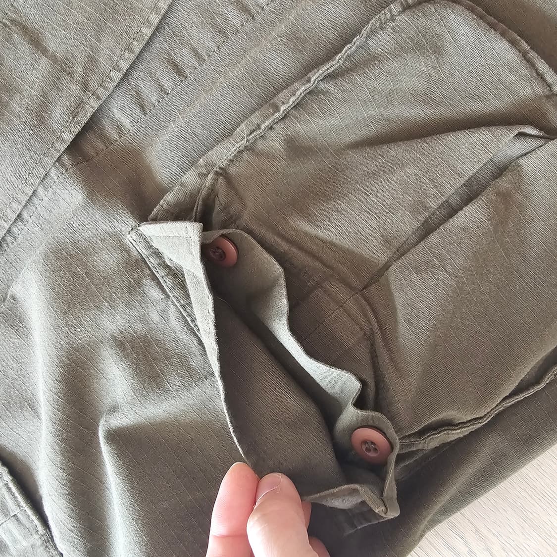 L 100 더맨프로덕트 밀리터리 야상 빈티지 자켓 간절기 남자 2회착 상품이미지6