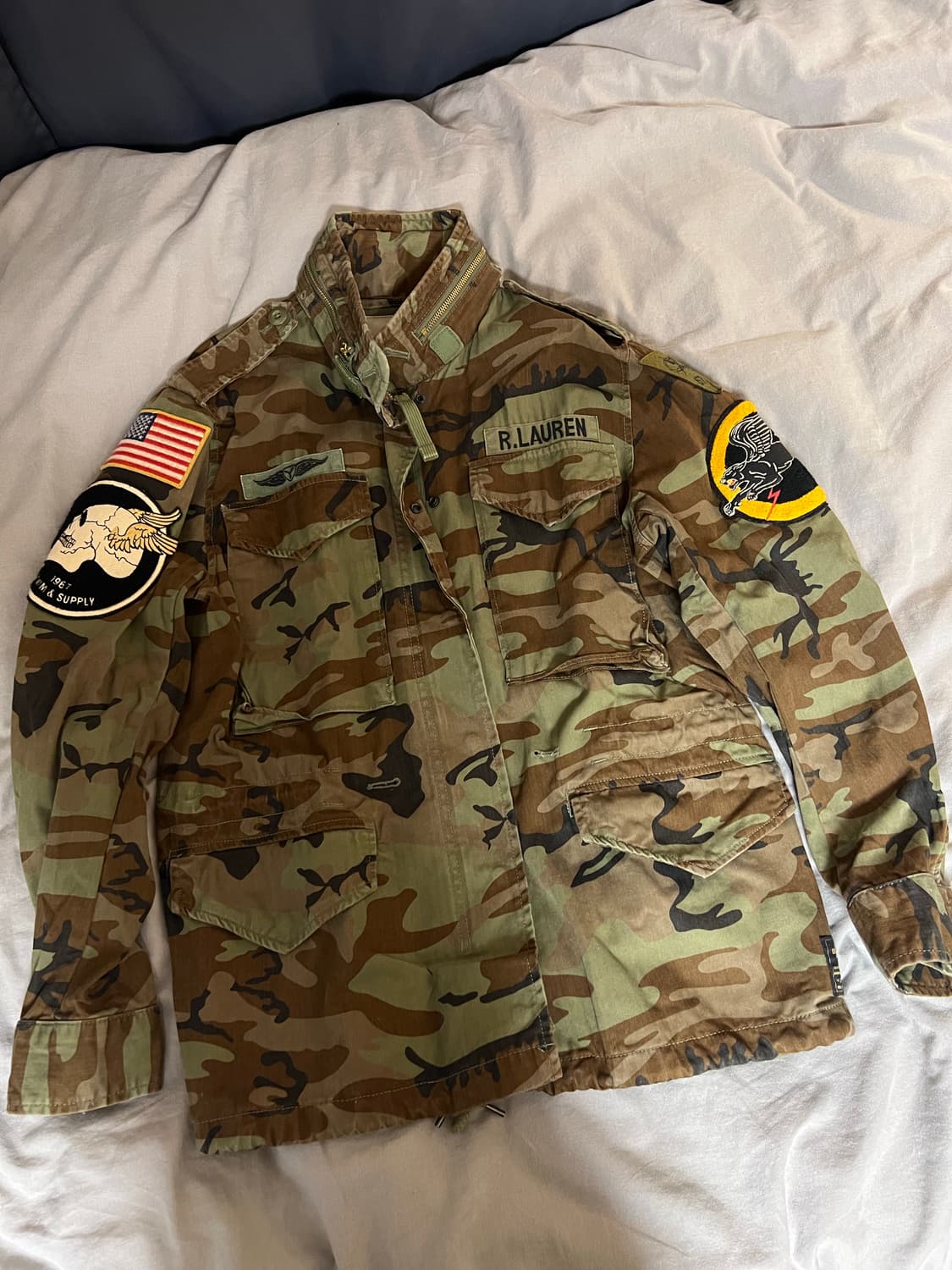 폴로 랄프로렌 데님앤서플라이 카모야상 S 상품이미지1