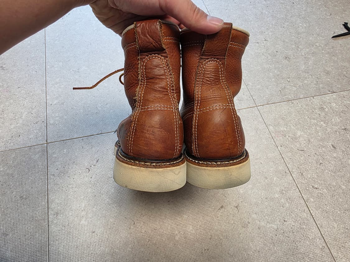 쏘로굿(Thorogood) 6인치 목토 7.5d 팔아요 상품이미지6