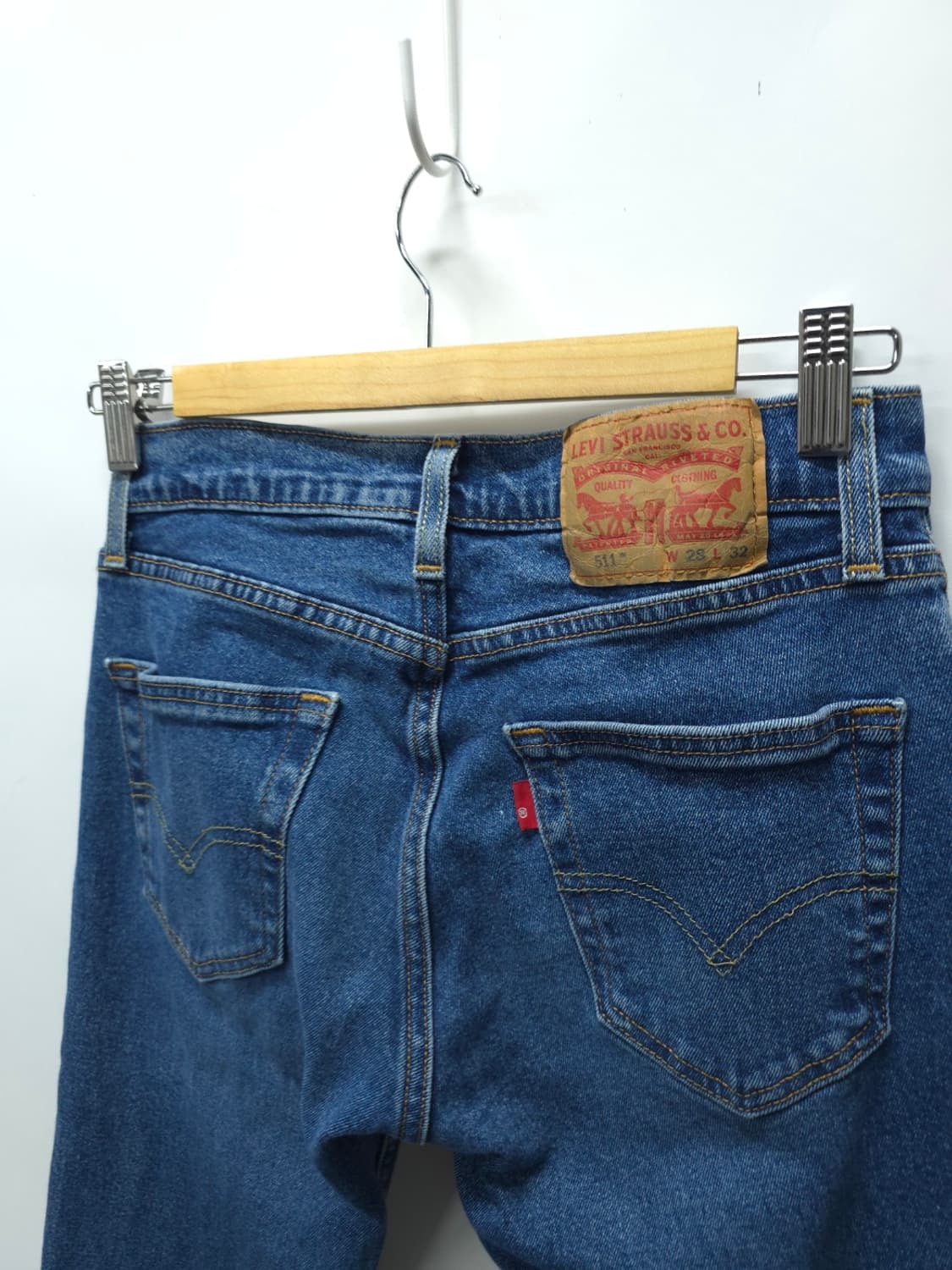 리바이스 511 중청 워싱진 (27~28) 상품이미지7