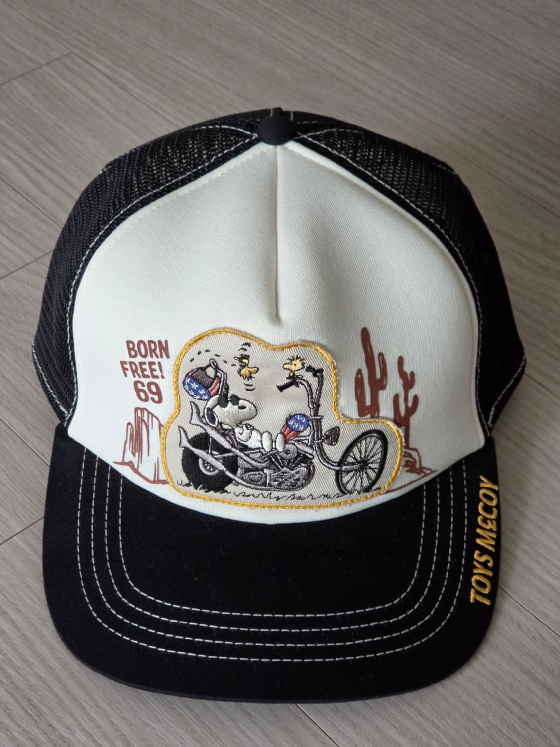 토이즈맥코이 메쉬캡 스누피 모자 본프리69 peanuts 상품이미지2