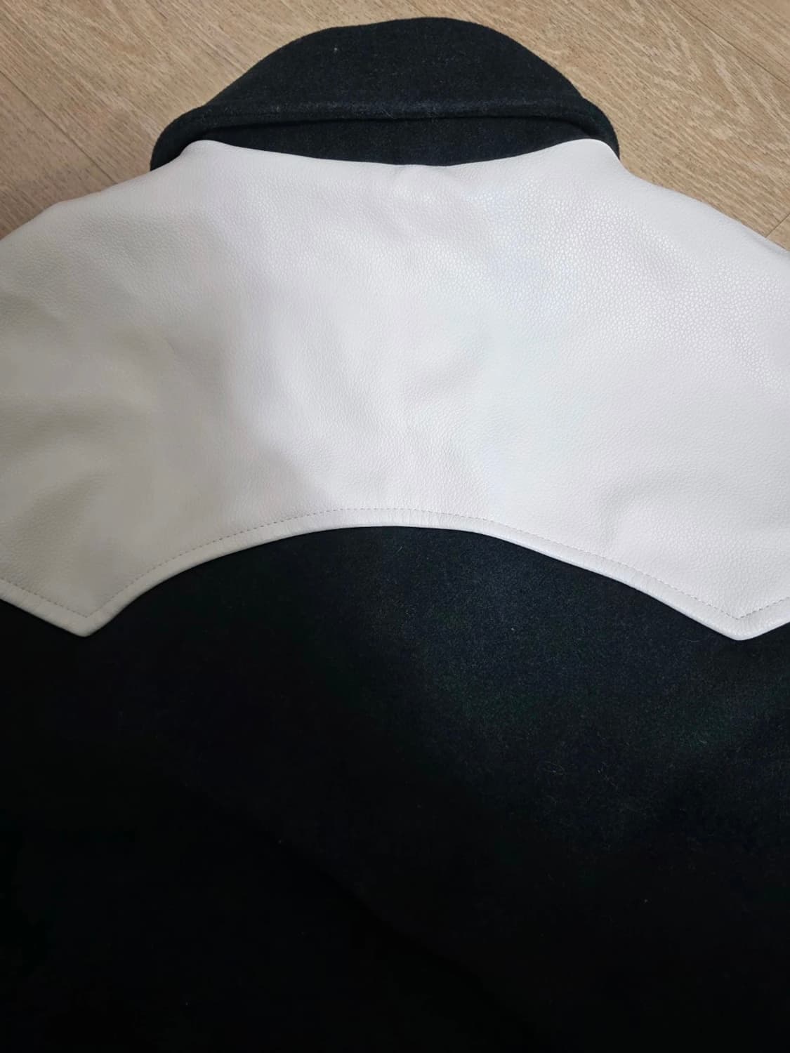 파르티멘토 배색 바시티 자켓 S 상품이미지8