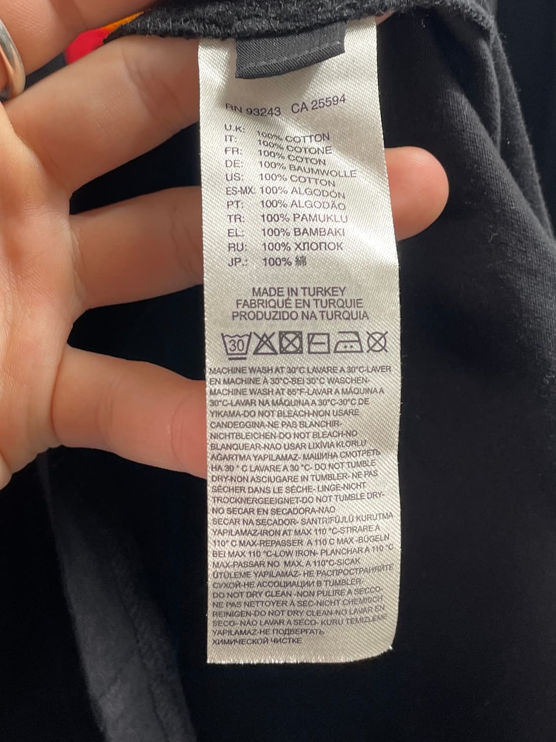 디젤 플레임로고 라운드 반팔티 (on.156) 상품이미지5