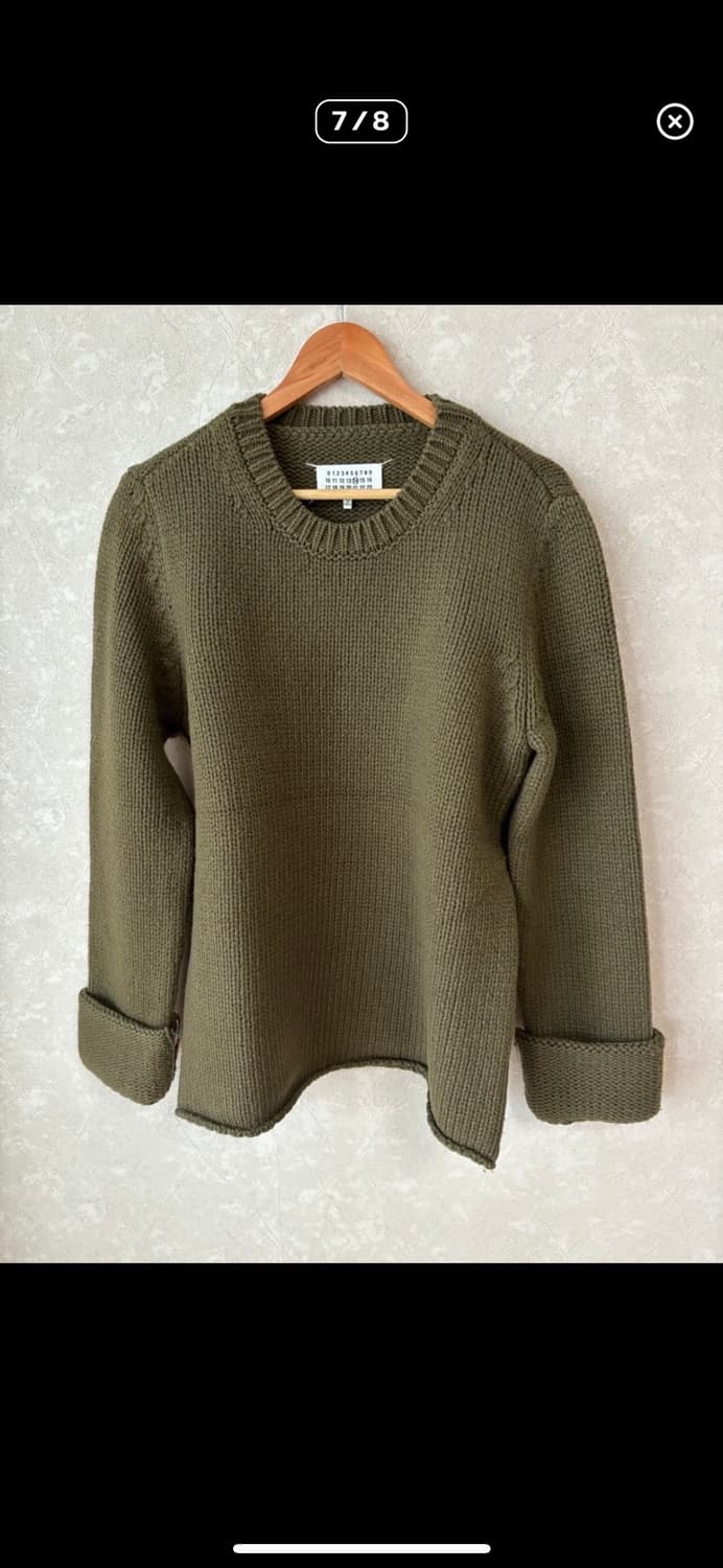 Maison Margiela Knit _ Olive Green 상품이미지8