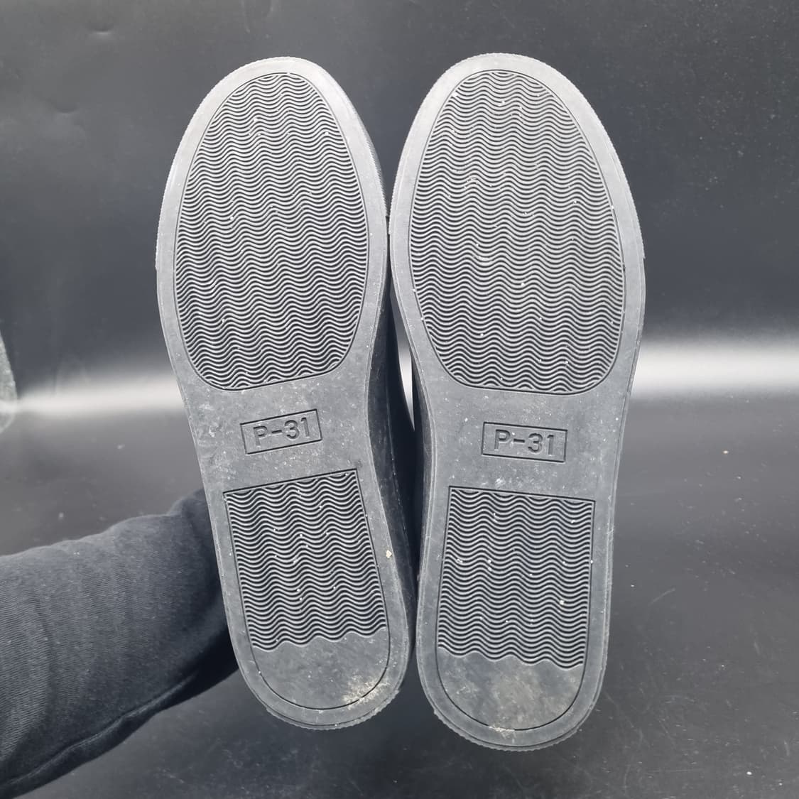 P-31 블랙에디션남성스니커즈 42 265 상품이미지3