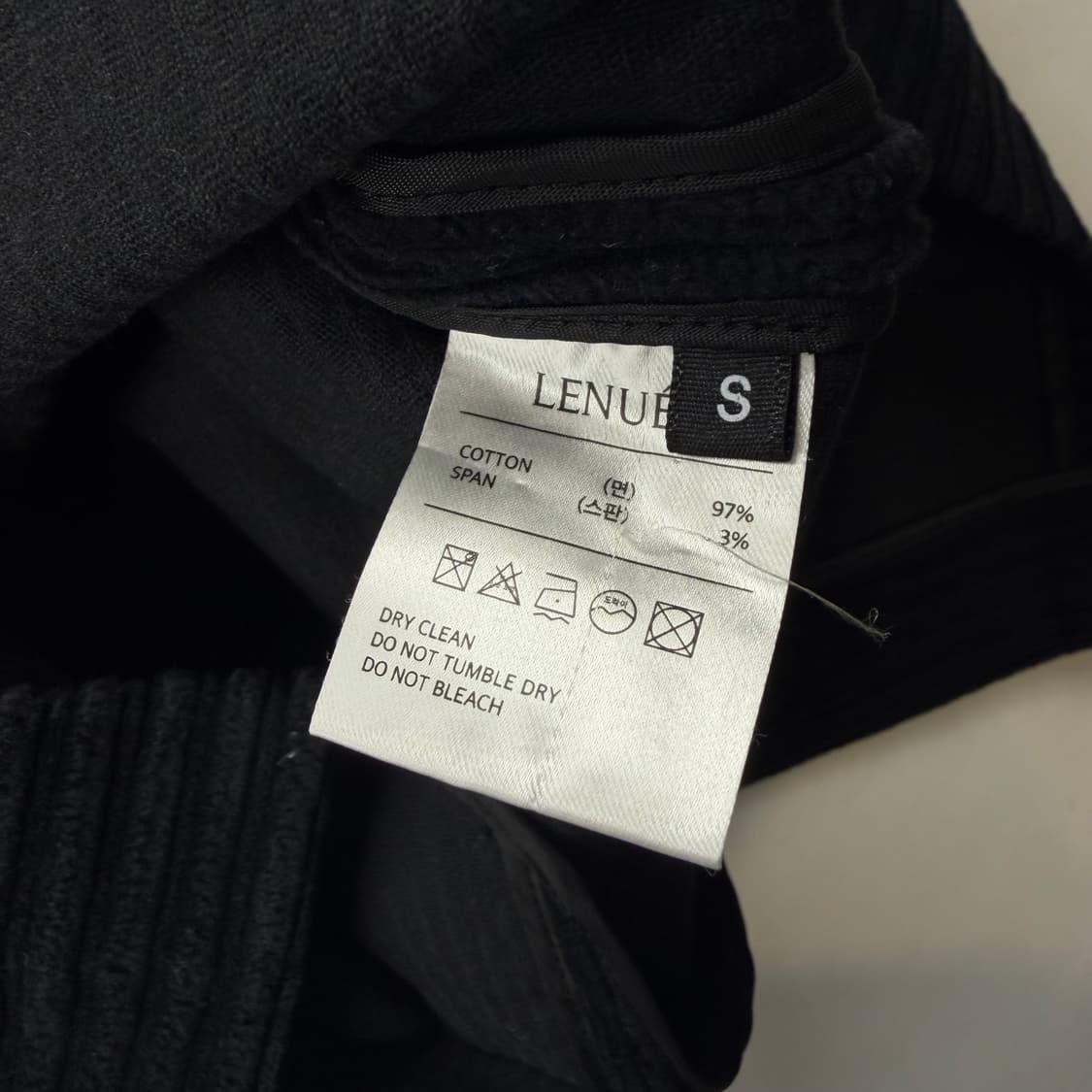 르누이 코듀로이 블랙 원피스 상품이미지6