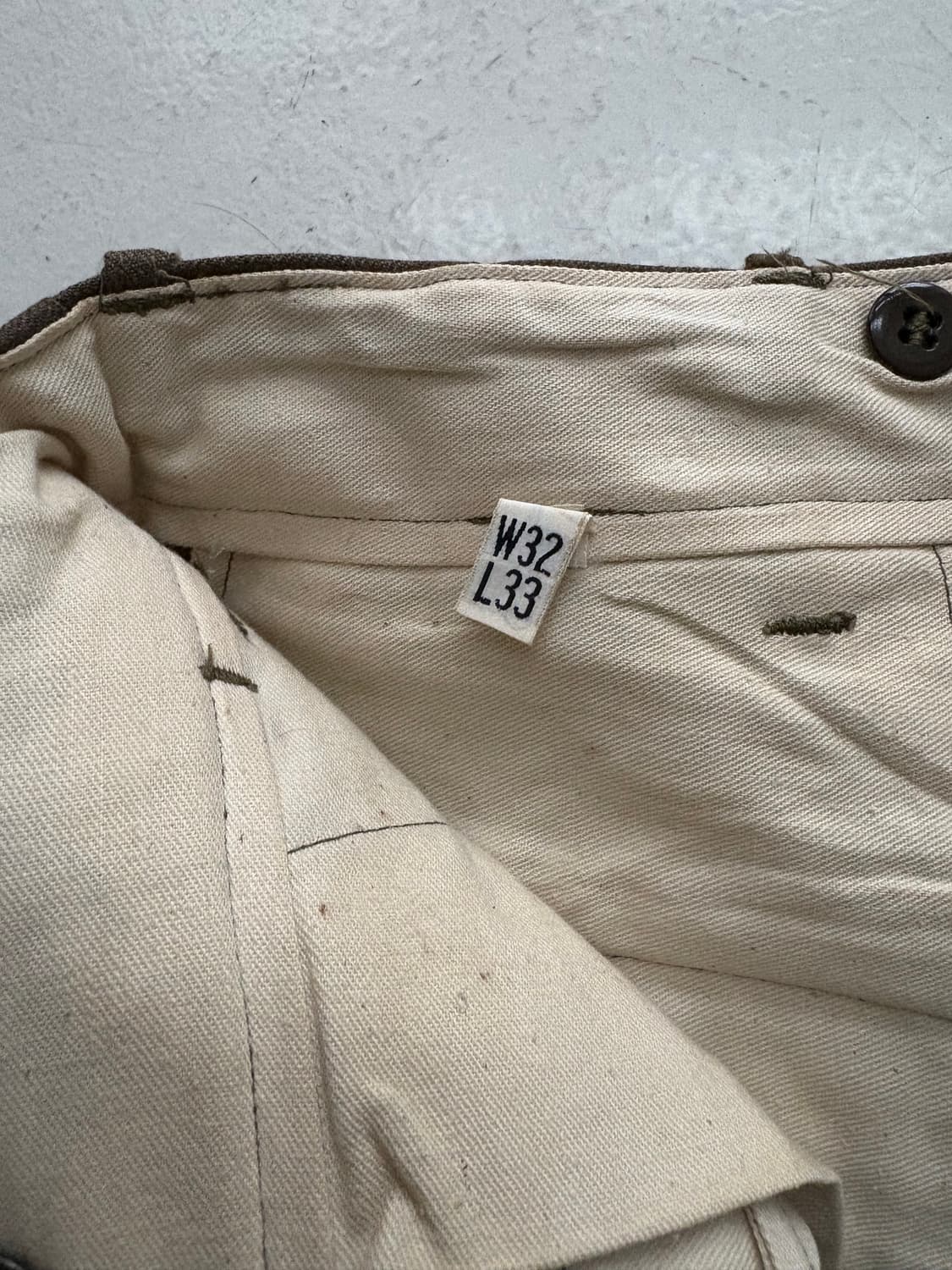 Rare!! 40's U.S Army M-45 Wool FieldT Tr 상품이미지6