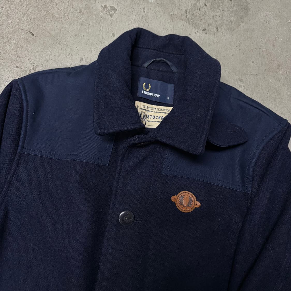 프레드페리 스탁포트 헤비 울 코트[2020] 상품이미지4