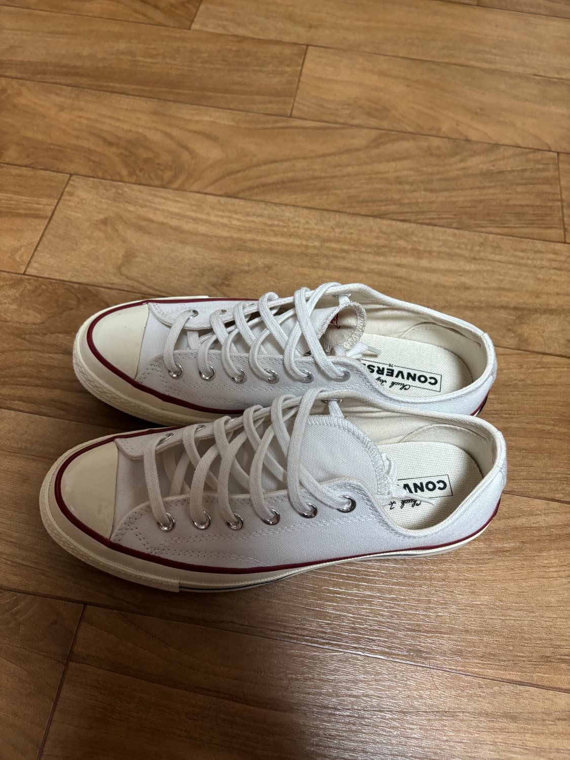 컨버스 [스탠다드] 척 70 클래식 화이트 162065C 상품이미지4