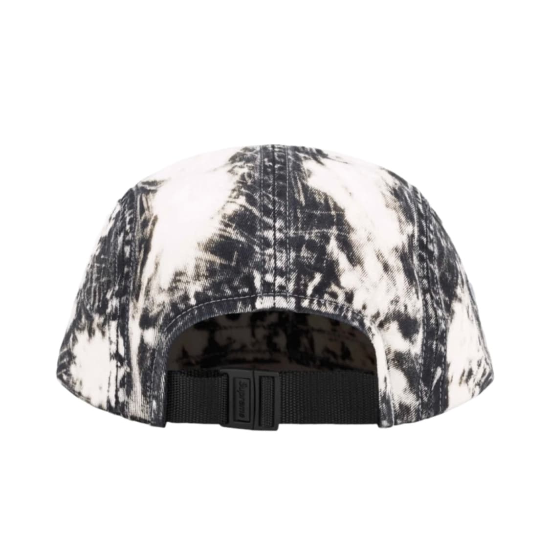Supreme Bleached Chino Camp Cap Black 상품이미지2