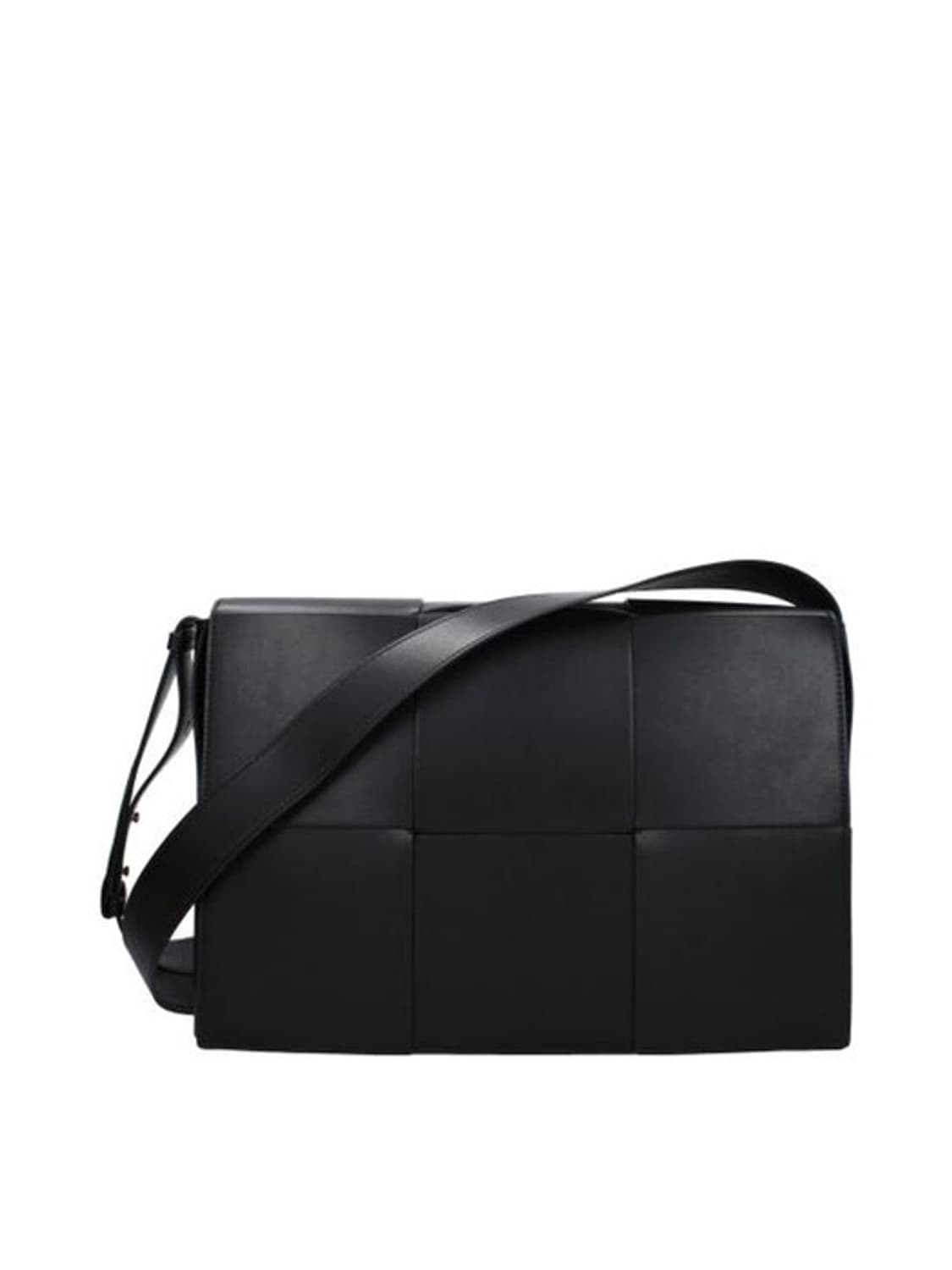 [정품] 보테가베네타 레더 카세트 크로스바디백 블랙 상품이미지1