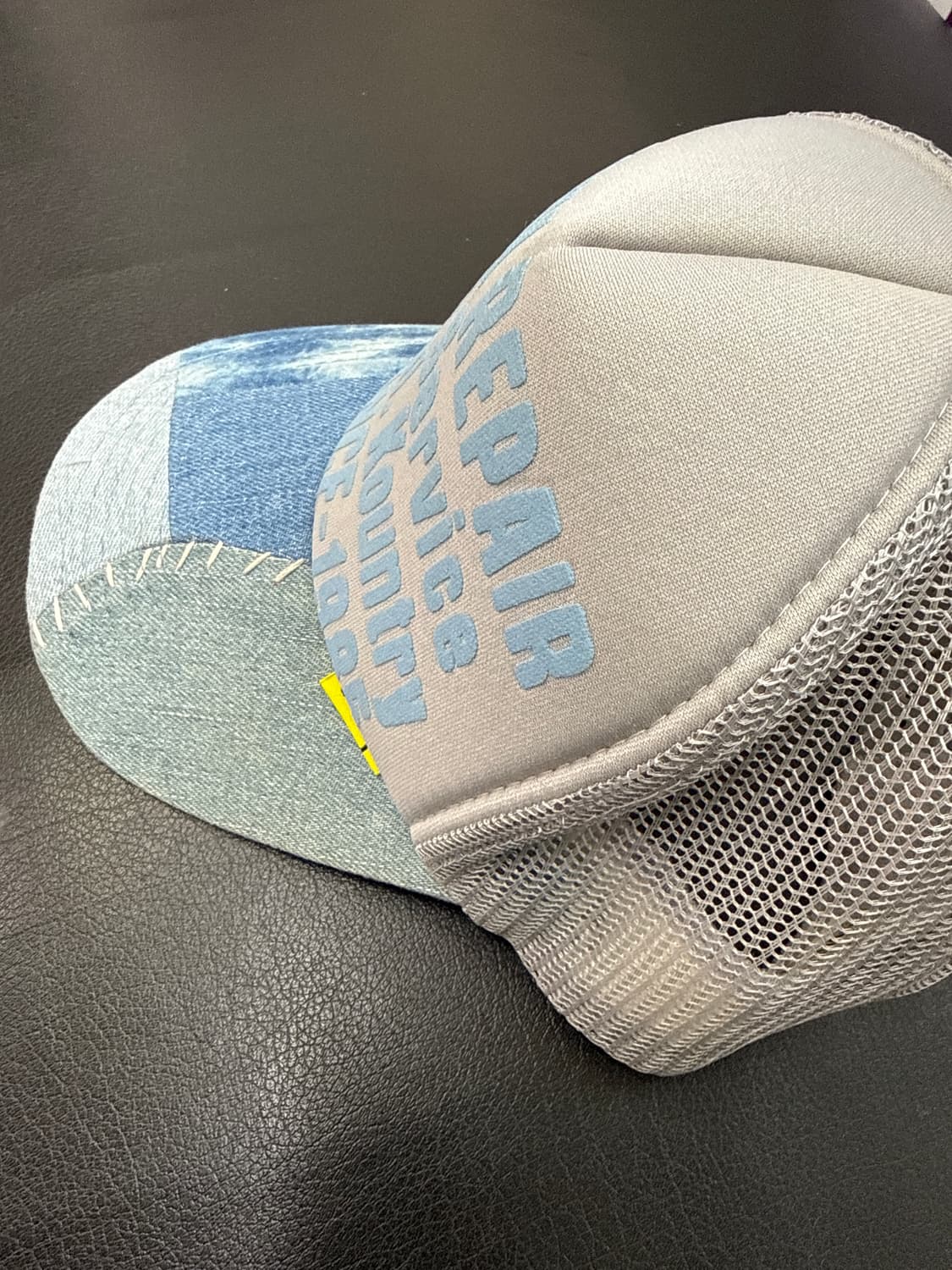 KAPITAL데님 워시드 트러커 캡 상품이미지2