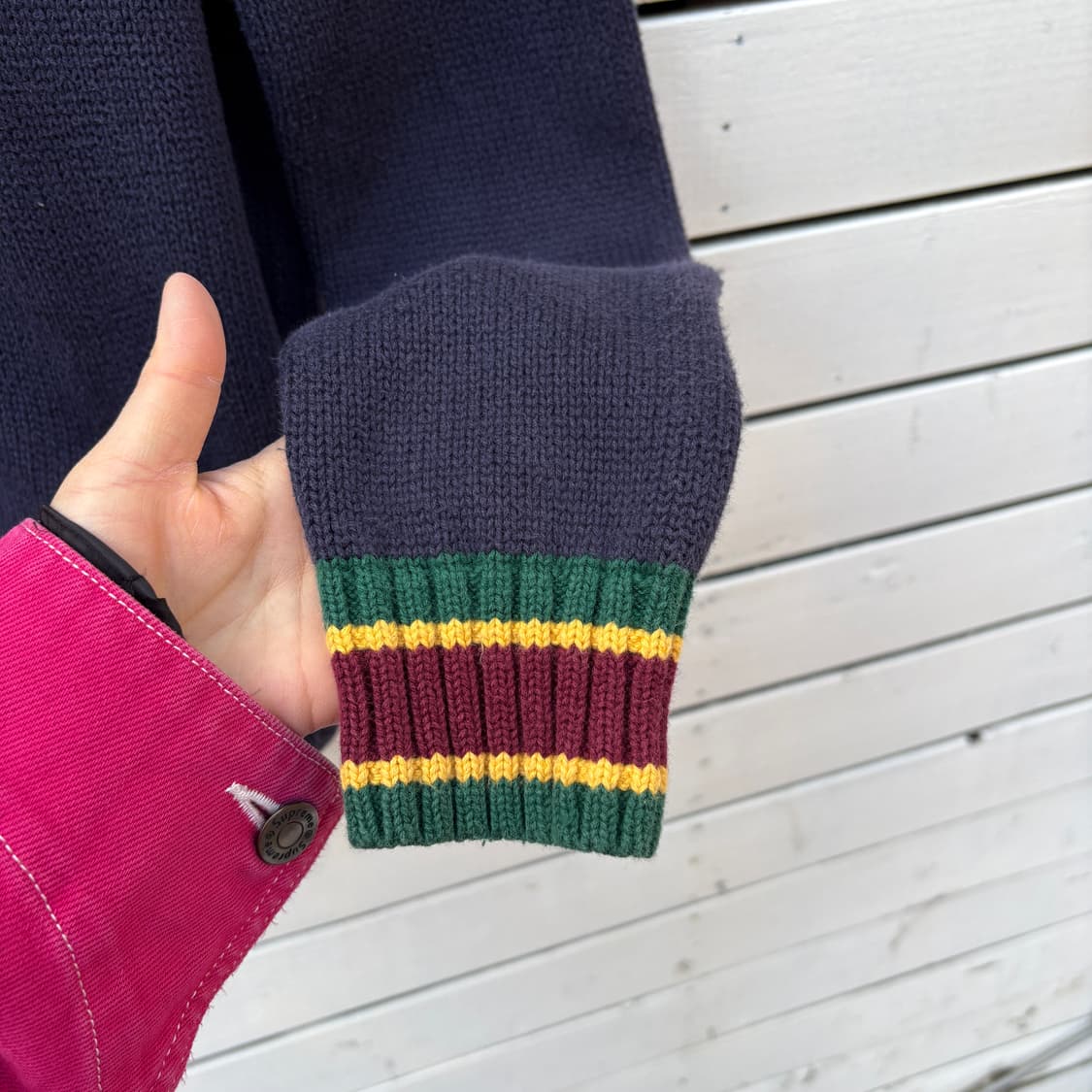 Polo 폴로 빅포니 니트 집업 상품이미지9