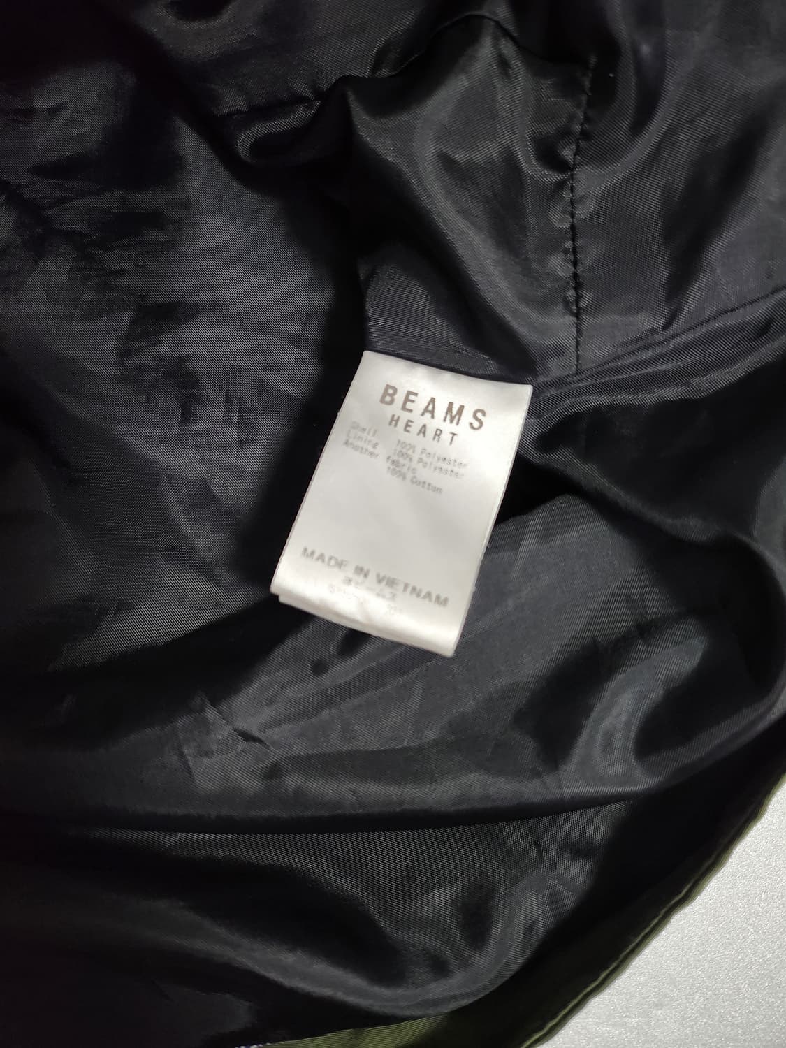 빔즈 BEAMS 오버핏 셔츠자켓 블랙 M 셔츠형자켓 상품이미지5