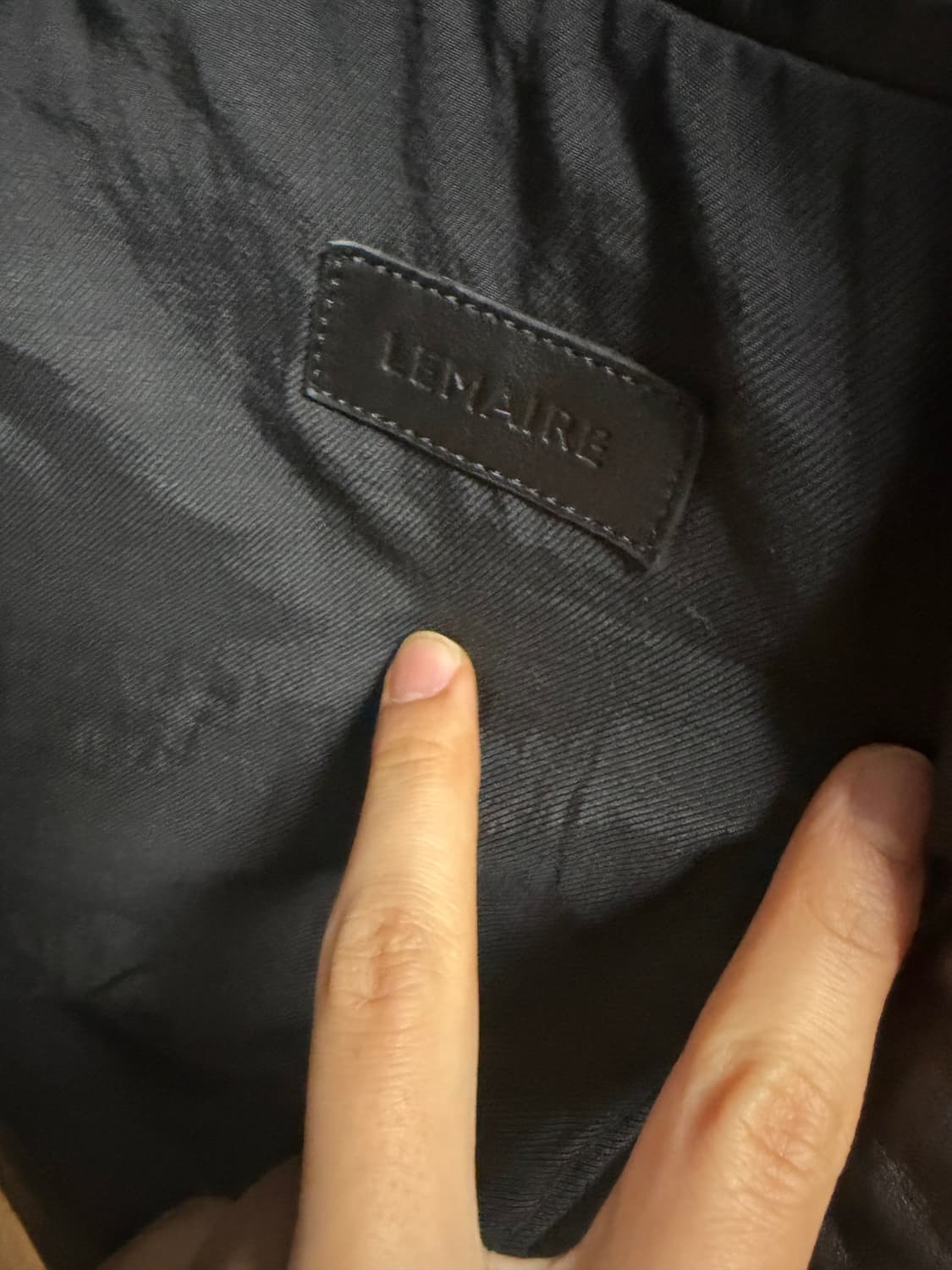 르메르 레더 블루종 상품이미지3