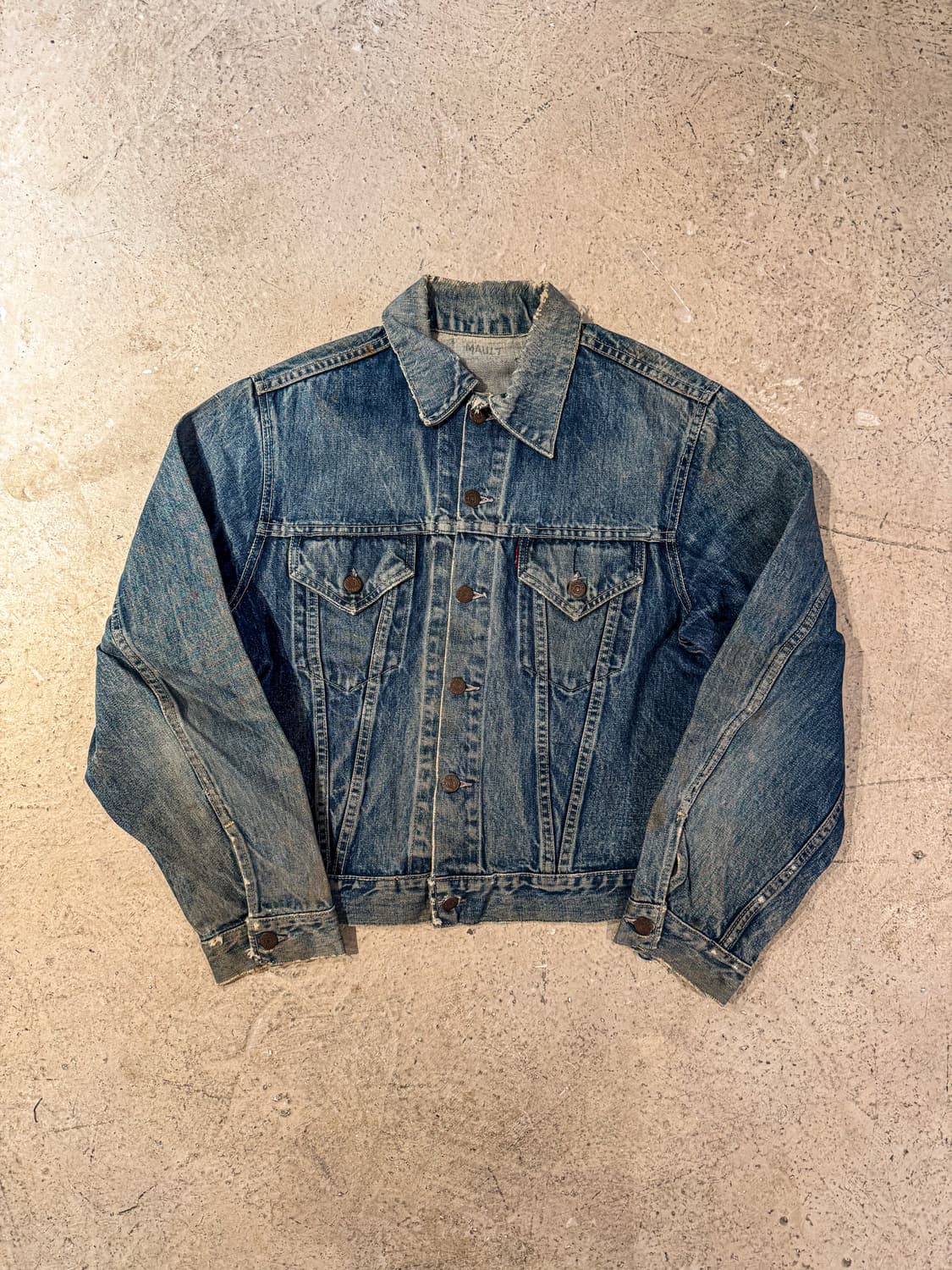 LEVI’s 1960’s– 557 Big E Denim Trucker  상품이미지1