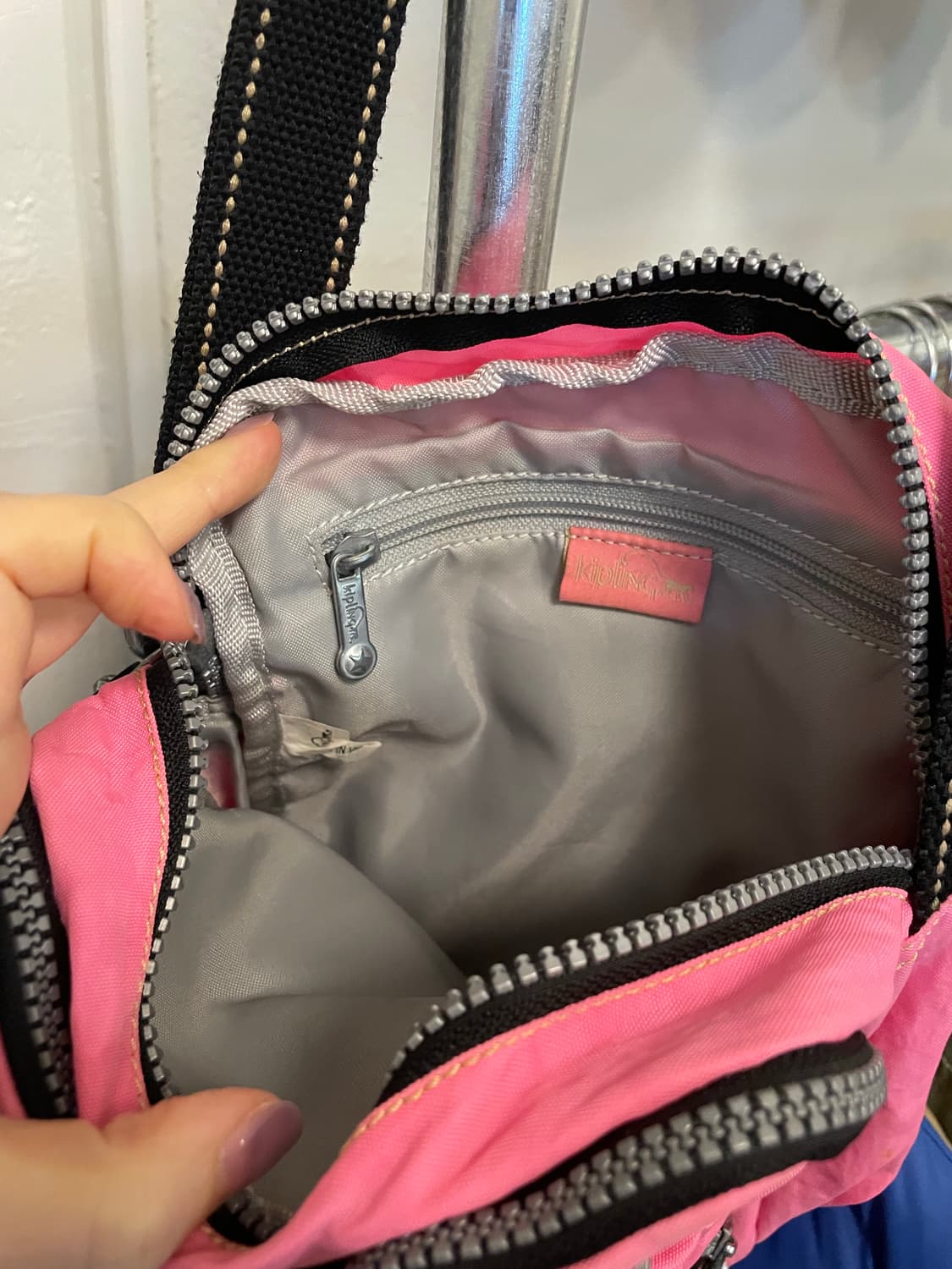 키플링 핑크 크로스백  상품이미지5