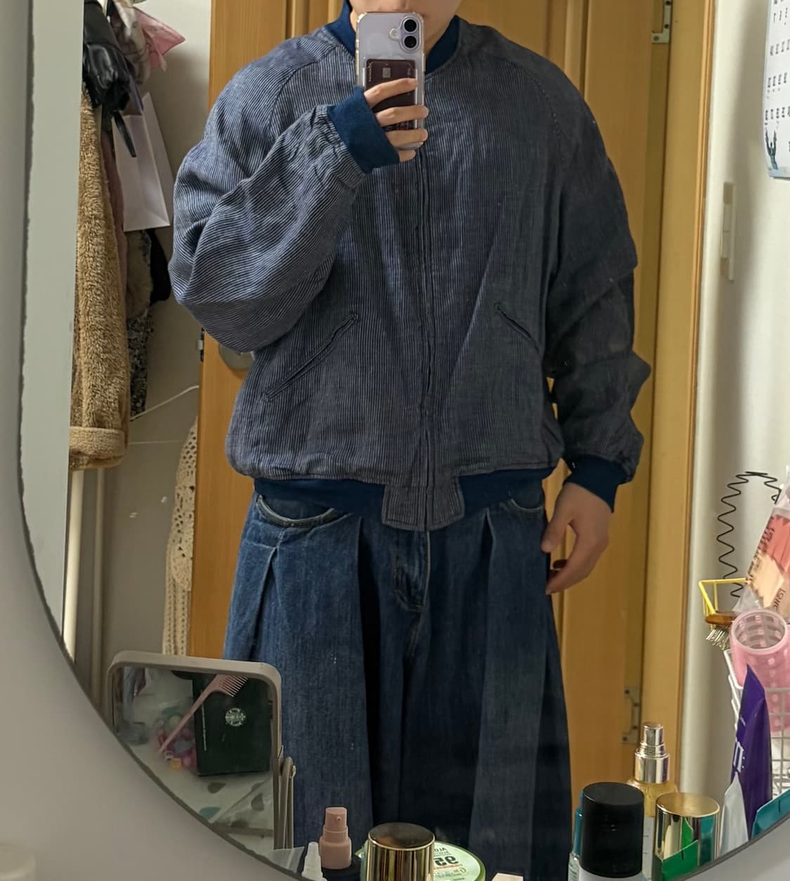 캐피탈 린넨 리버시블 아우터(2) 100정도 상품이미지4