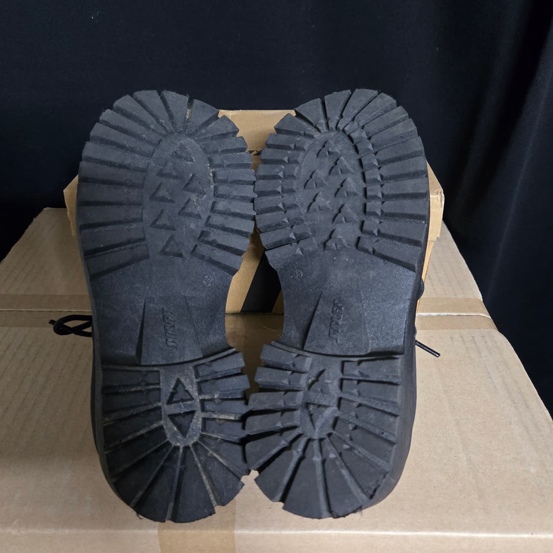 [245~250] 식스핏 볼드 더비슈즈 블랙 상품이미지3