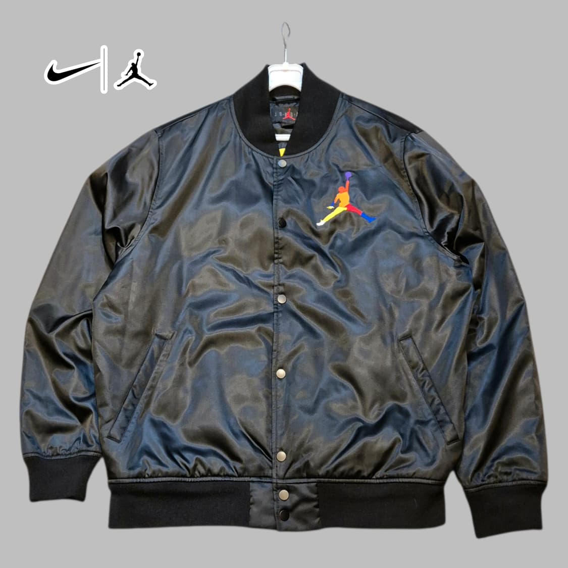 XL(착샷잇음) 나이키 조던 블랙 블루종자켓  상품이미지1