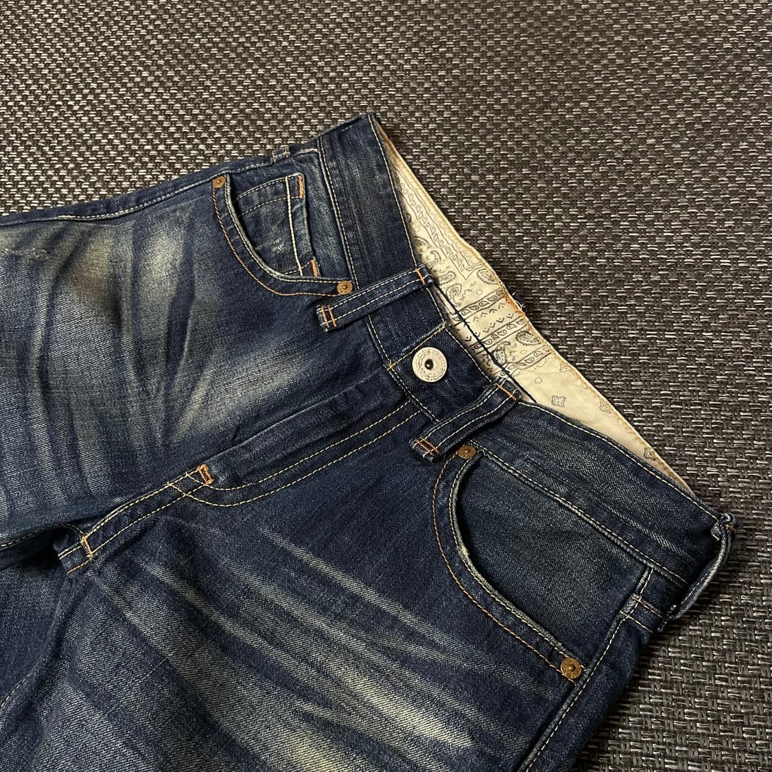 (32) 리바이스 523 워싱 데님 팬츠 상품이미지5