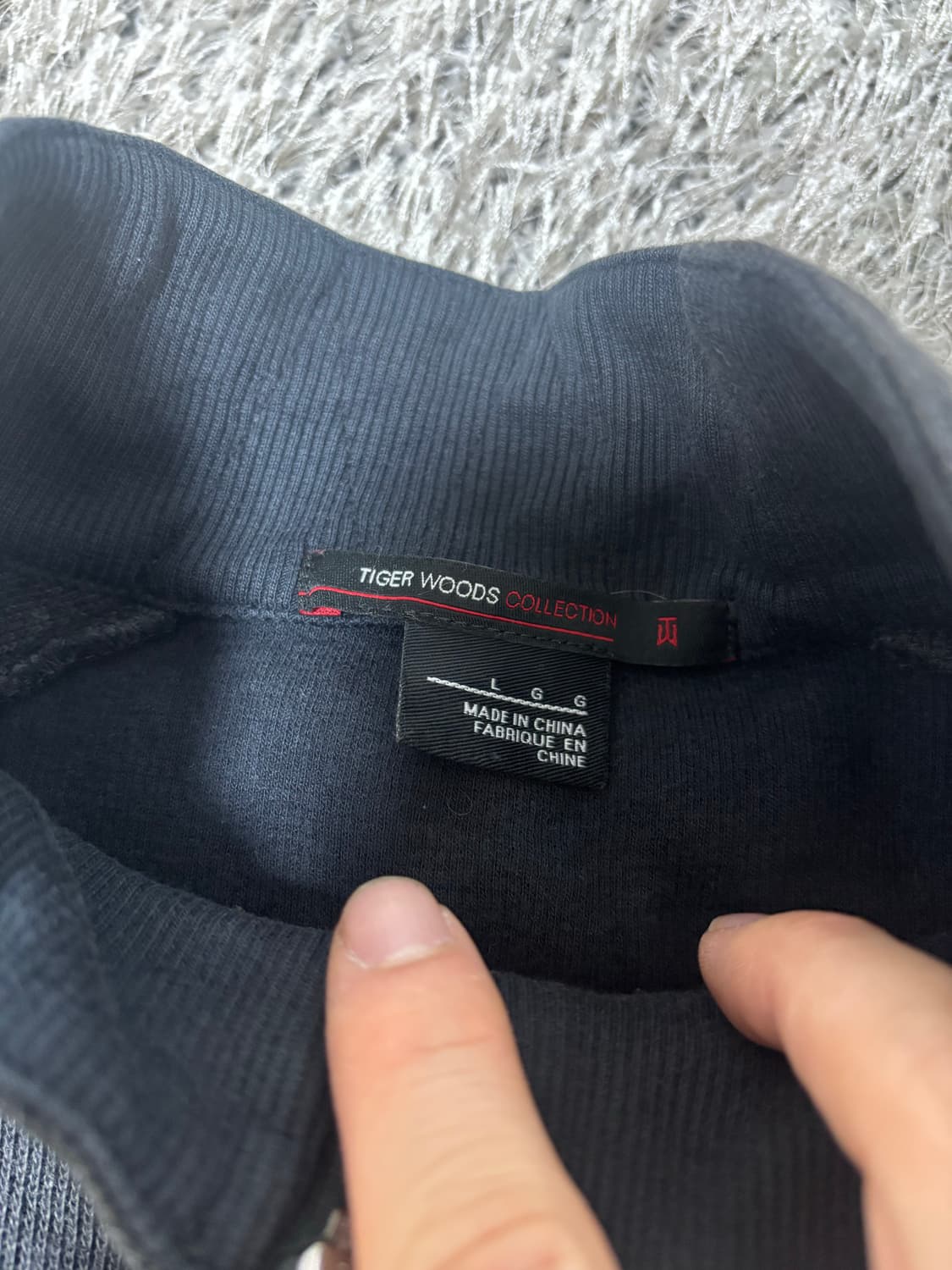 나이키 타이거우즈 반집업 긴팔티 사이즈 100-105 상품이미지4