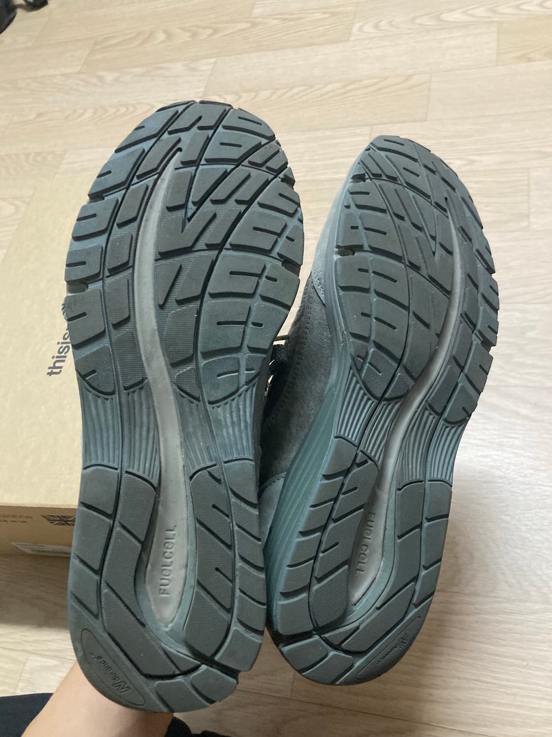 [275]뉴발란스 x 디스이즈네버댓 991v2 메이드 인  UK 그레이 상품이미지6