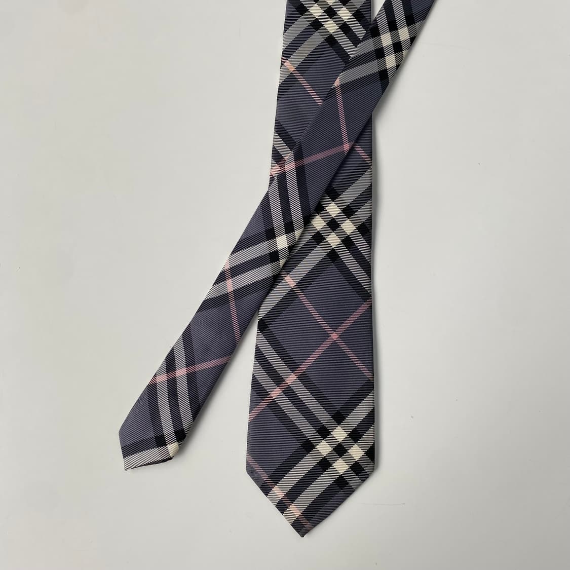버버리 노바체크 넥타이 정품 명품 (Burberrys) 8.6cm 상품이미지2