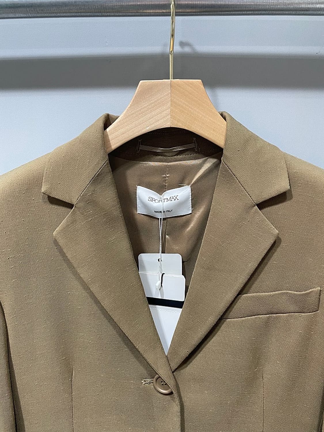 (정품/새상품) 스포트막스 막스마라 여성 비스코스 스트레치 자켓 상품이미지2