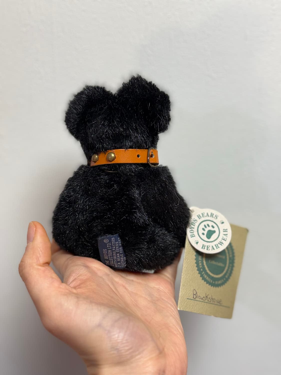 보이즈베어 까만색 레어 블랙스톤 테디베어 빈티지토이 상품이미지2