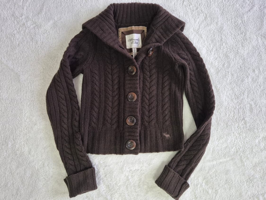 아베크롬비 꽈베기 니트 가디건 상품이미지3
