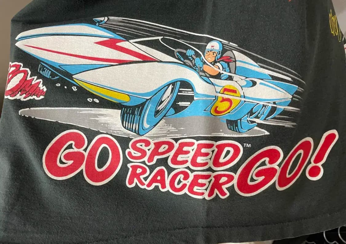스피드레이서 90s 빈티지 티셔츠 상품이미지3