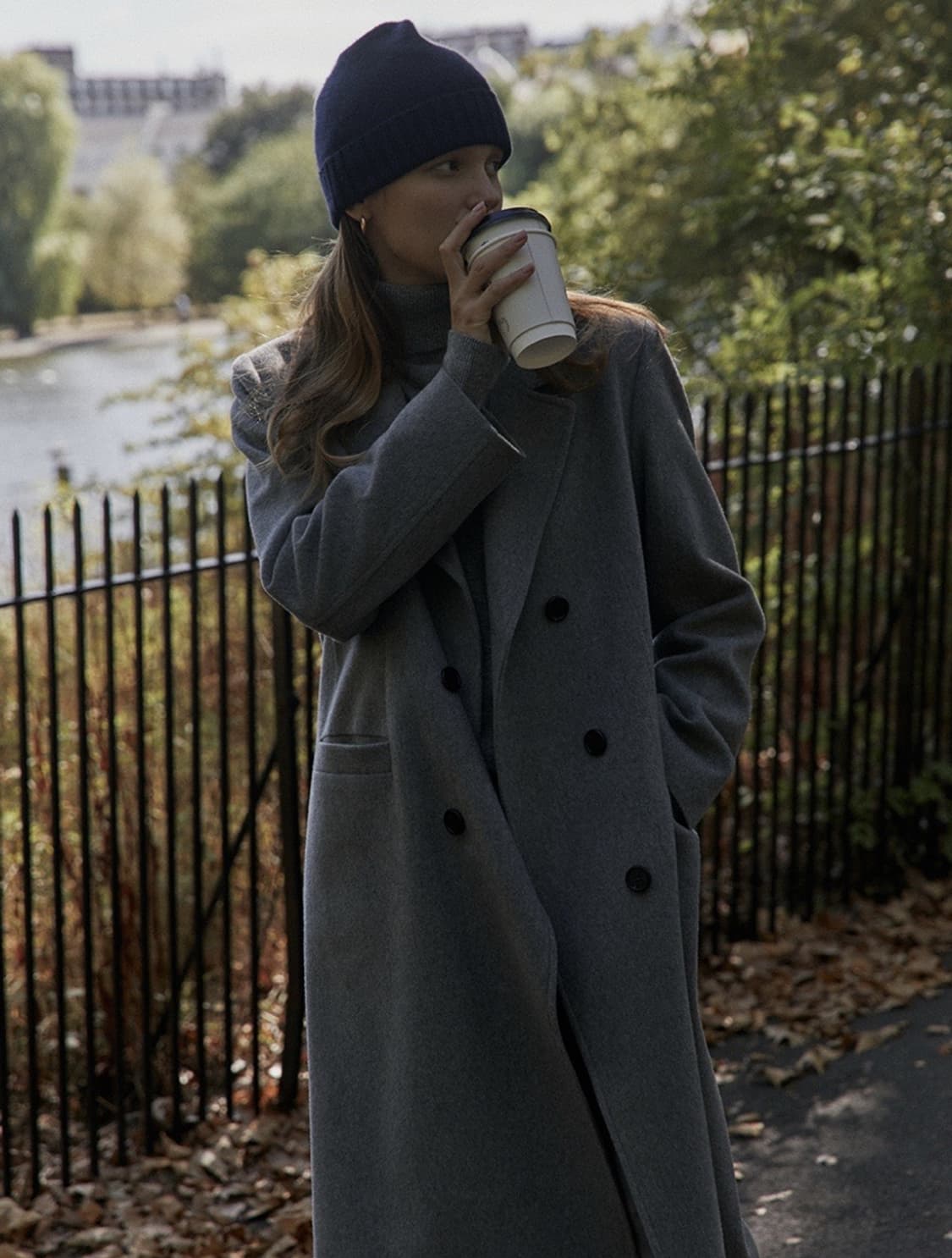 샵엠 roman 캐시미어 코트 상품이미지2