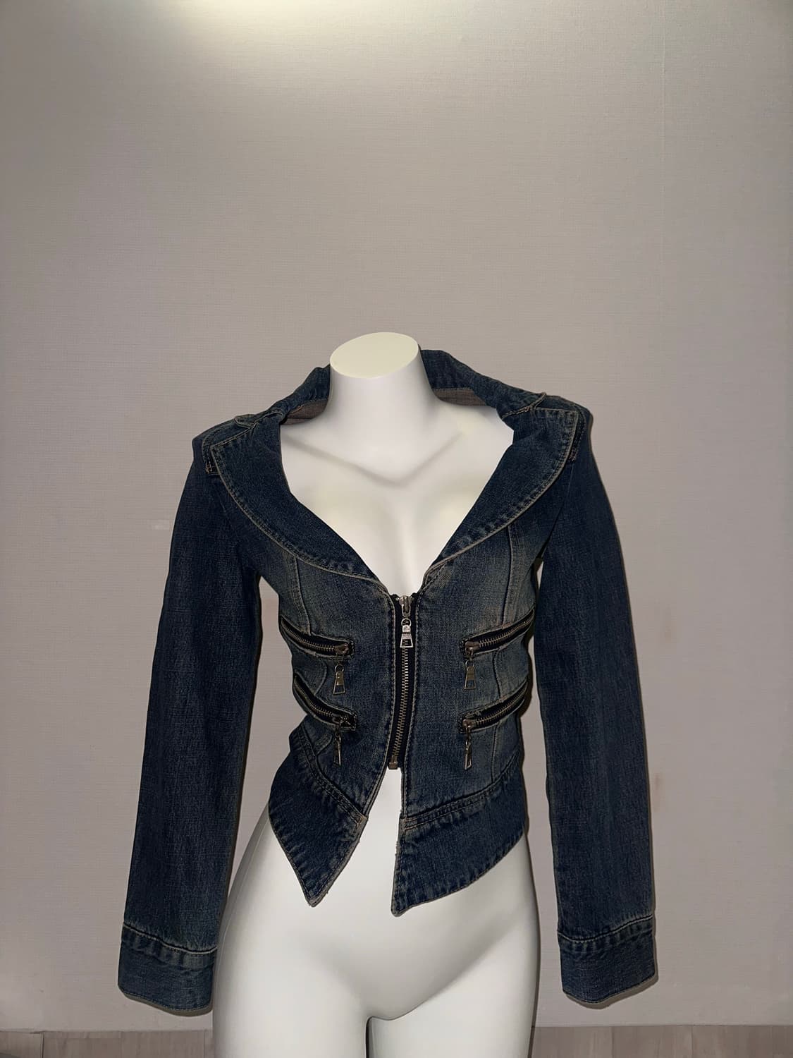 빈티지 청 자켓 상품이미지4