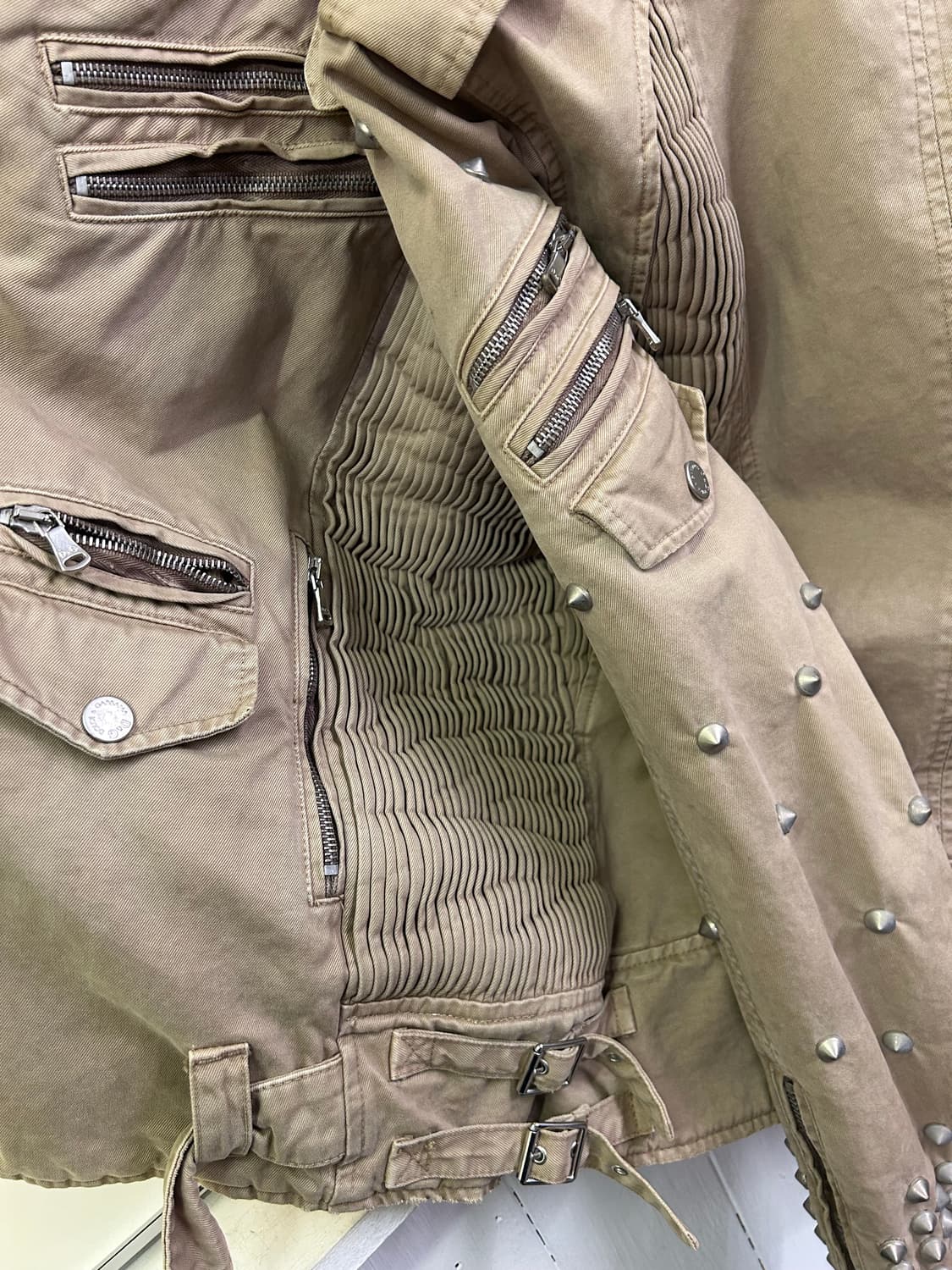 D&G 2008 S/S  Studded Denim Jacket 상품이미지6