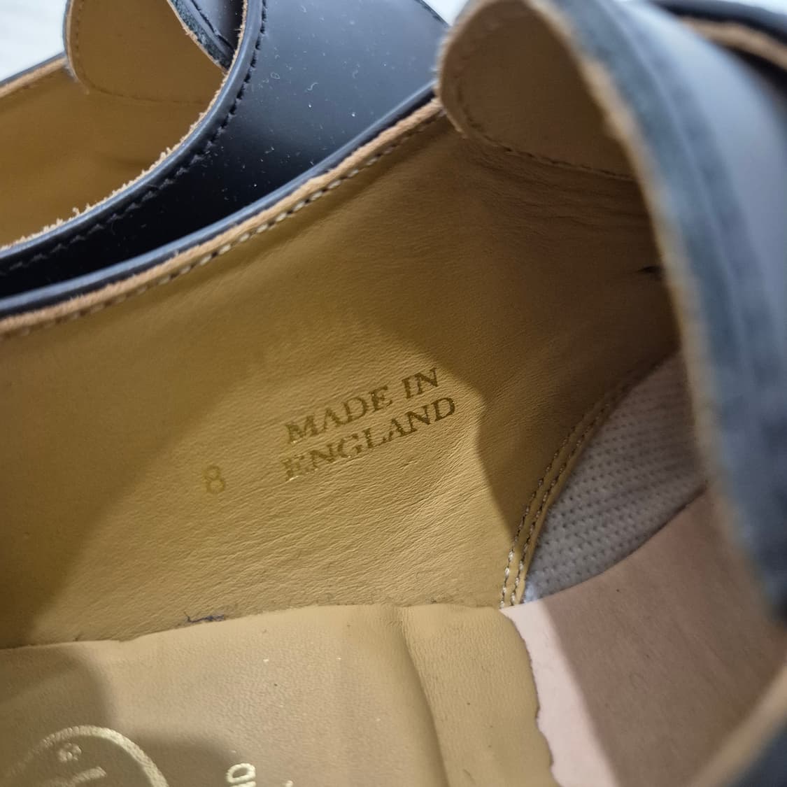 Solovair 싱글 몽크 스트랩 UK8 상품이미지5