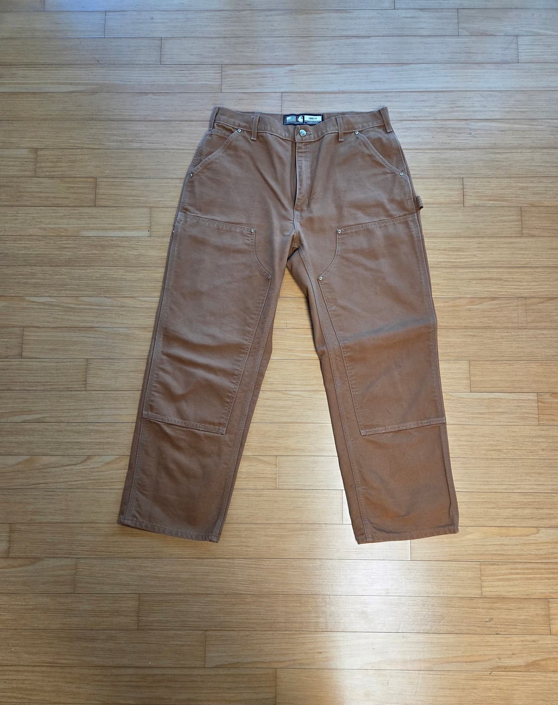 칼하트 더블니 b01 브라운 상품이미지1