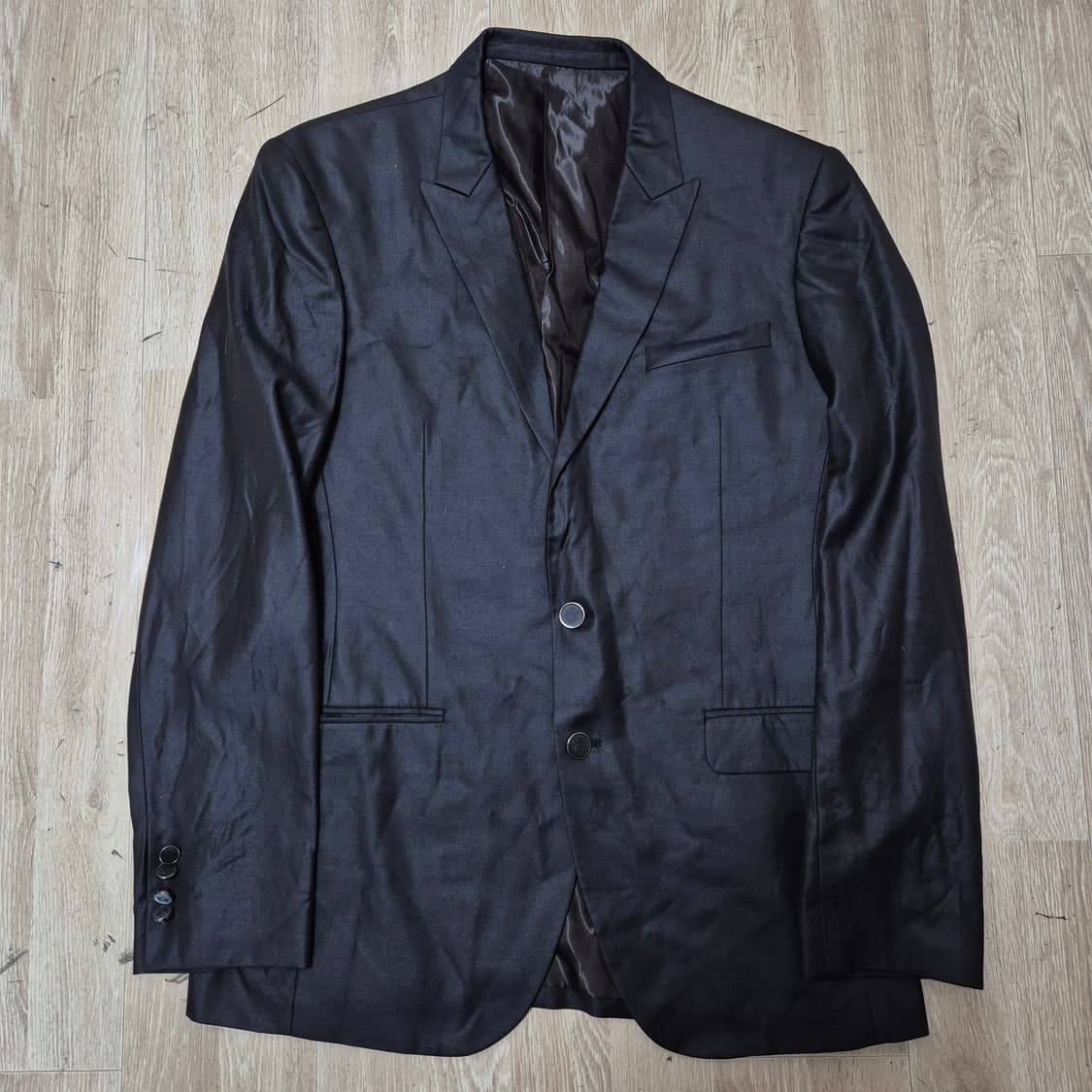 제이하스 모직 싱글 블레이저 정장자켓 2XL(110) 상품이미지1