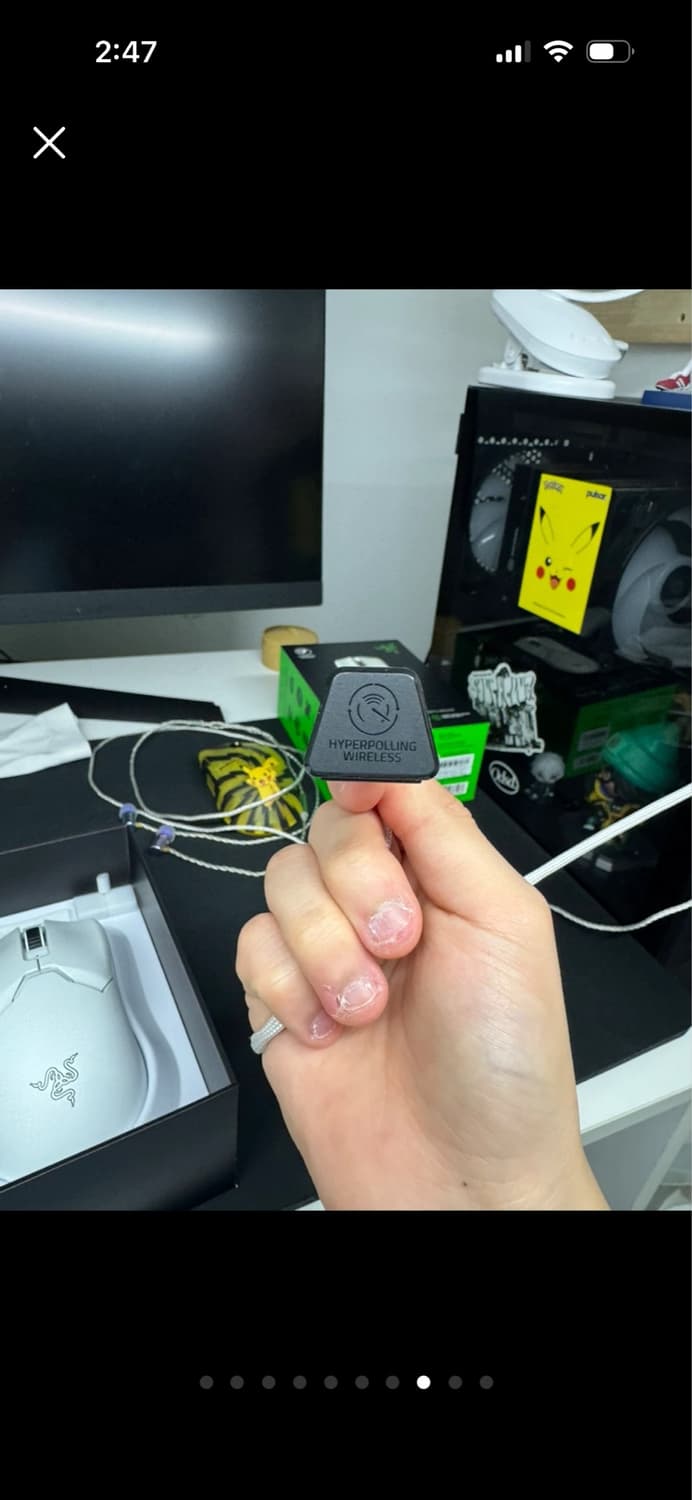 바이퍼 v2 pro 화이트,8k 동글 상품이미지8
