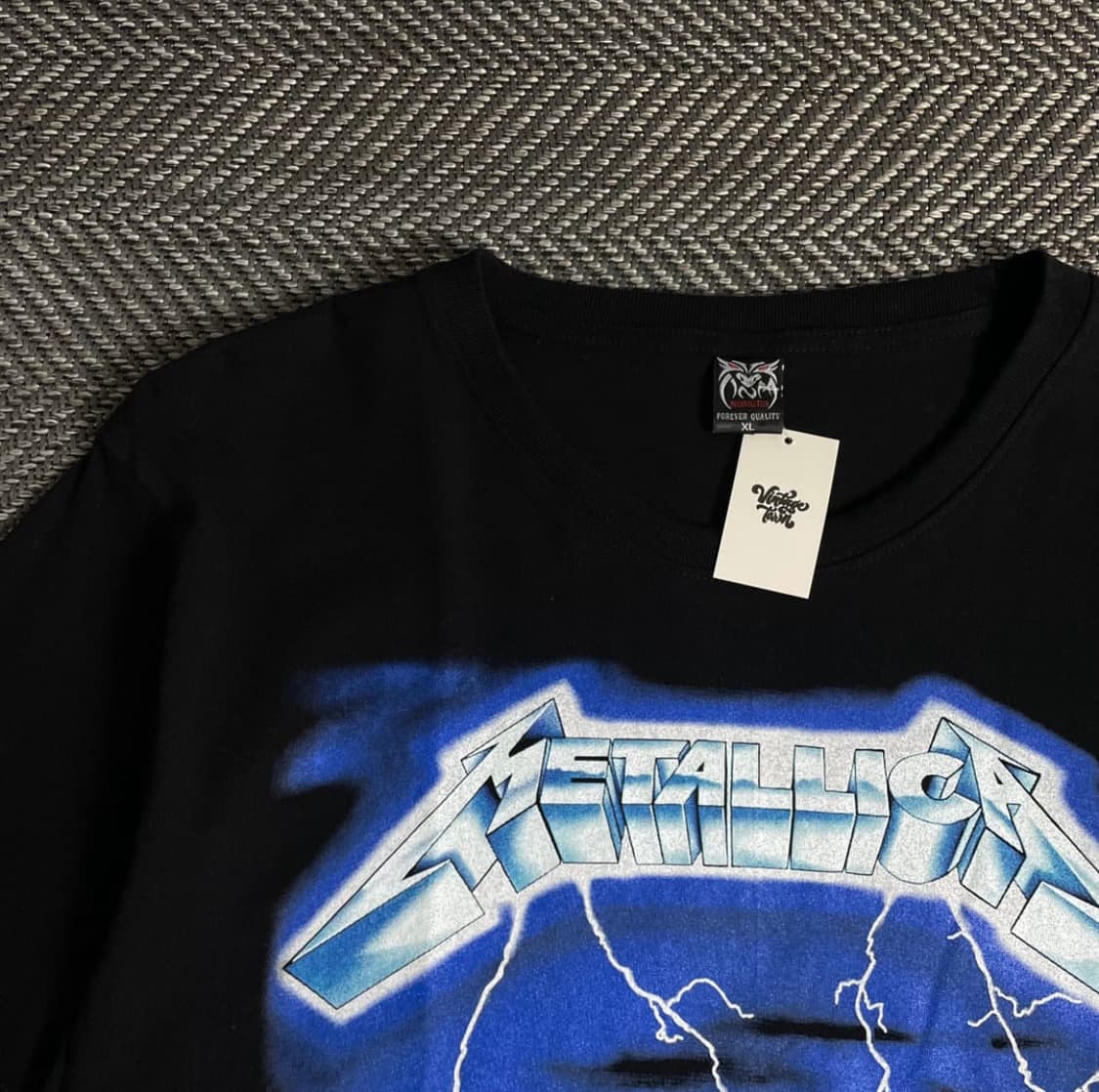 빈티지 메탈리카 락 밴드 티셔츠o 3017 상품이미지2