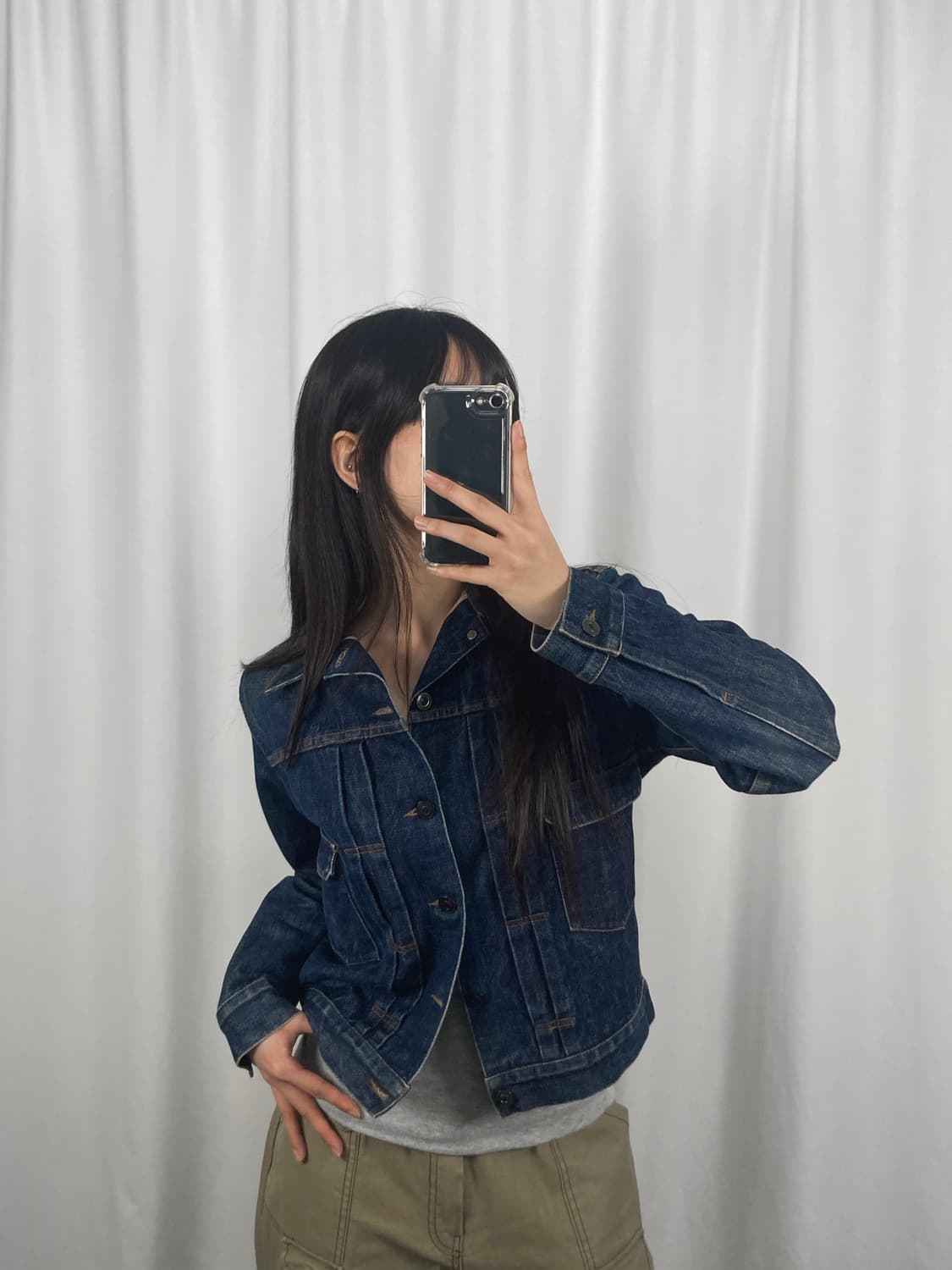 아페쎄 셀비지 데님 자켓 상품이미지1