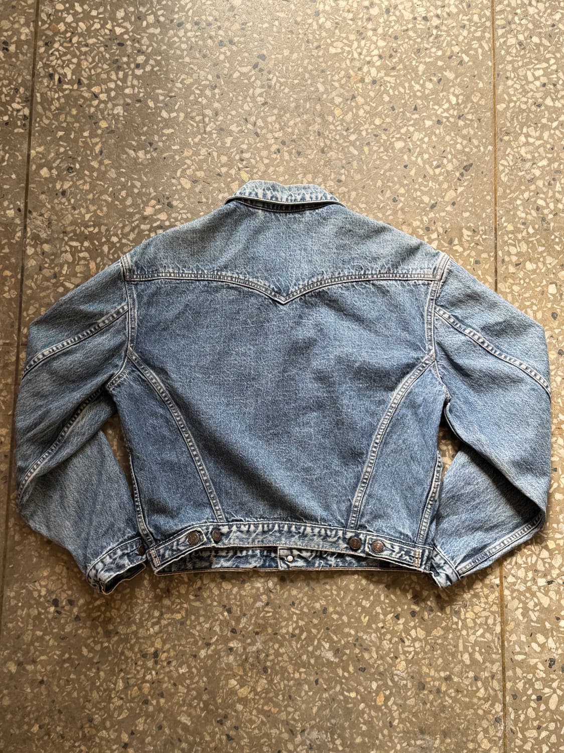 80s 리바이스 3세대 데님 트러커 자켓(O77) 상품이미지3