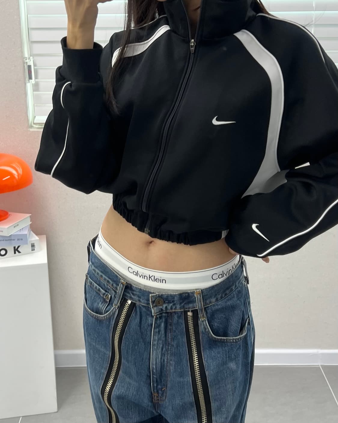 (WOMEN)나이키 크롭 져지-M1880 상품이미지1