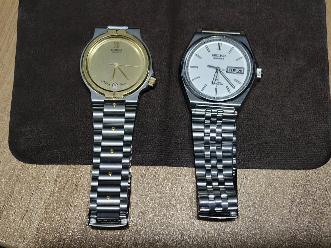 빈티지 세이코 시계 두점 상품이미지1