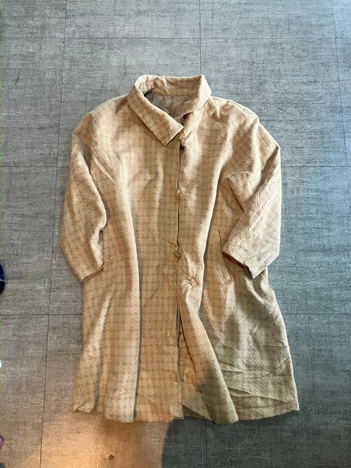 일본빈티지 오리엔탈보헤미안 고딕펑크 무스탕자켓 상품이미지1