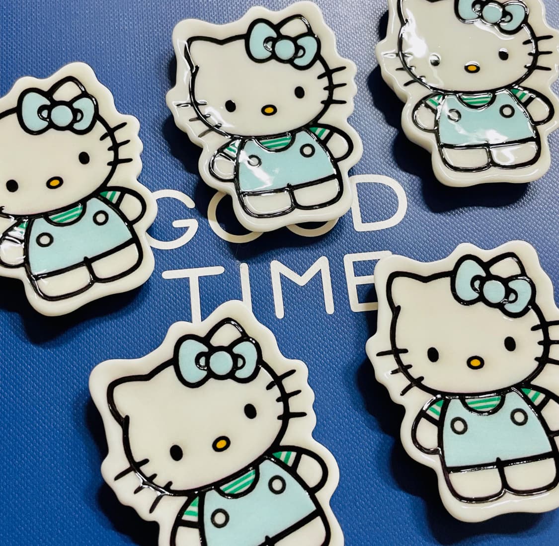 산리오 키티 유광 파츠 DIY 파츠 재료 상품이미지1