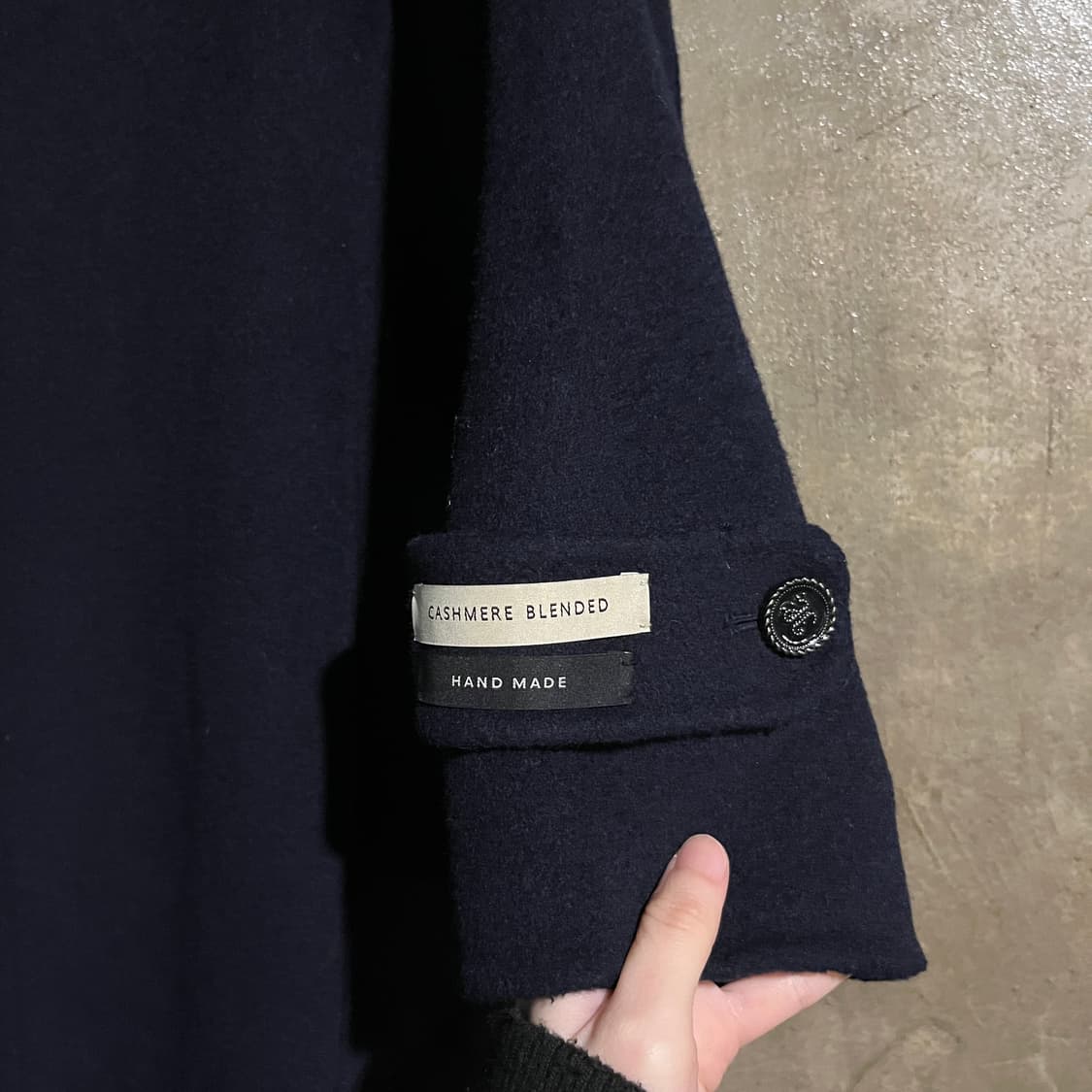 크로거다일 캐시미어혼방 코트 상품이미지3