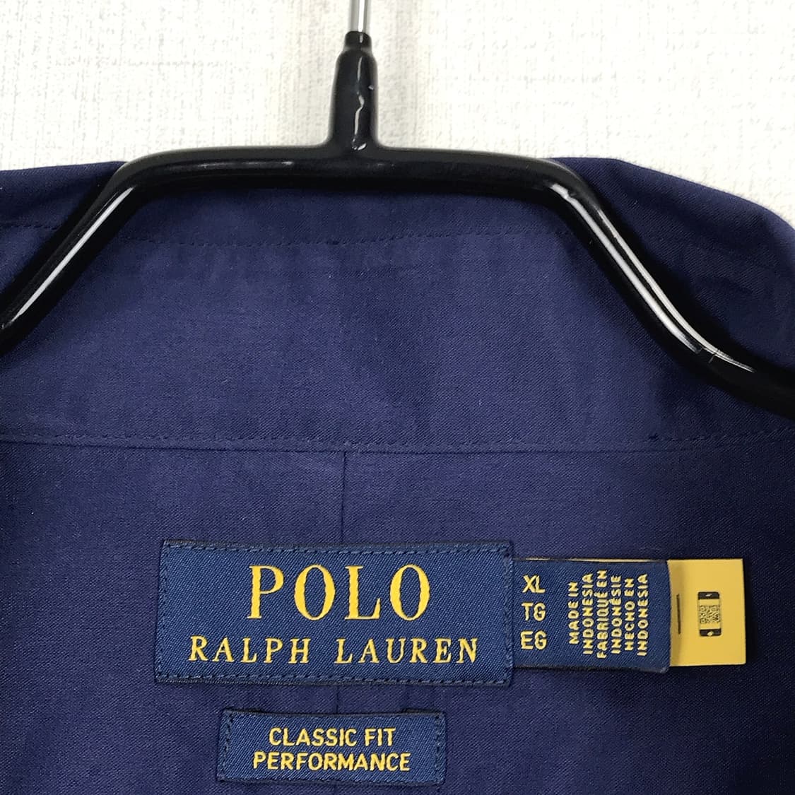 폴로 랄프로렌 POLO 퍼포먼스 위킹 셔츠 네이비색 남성XL (110) 상품이미지6